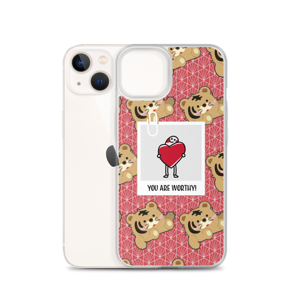 【iPhone】You Are Worthy- Phone Clear Case