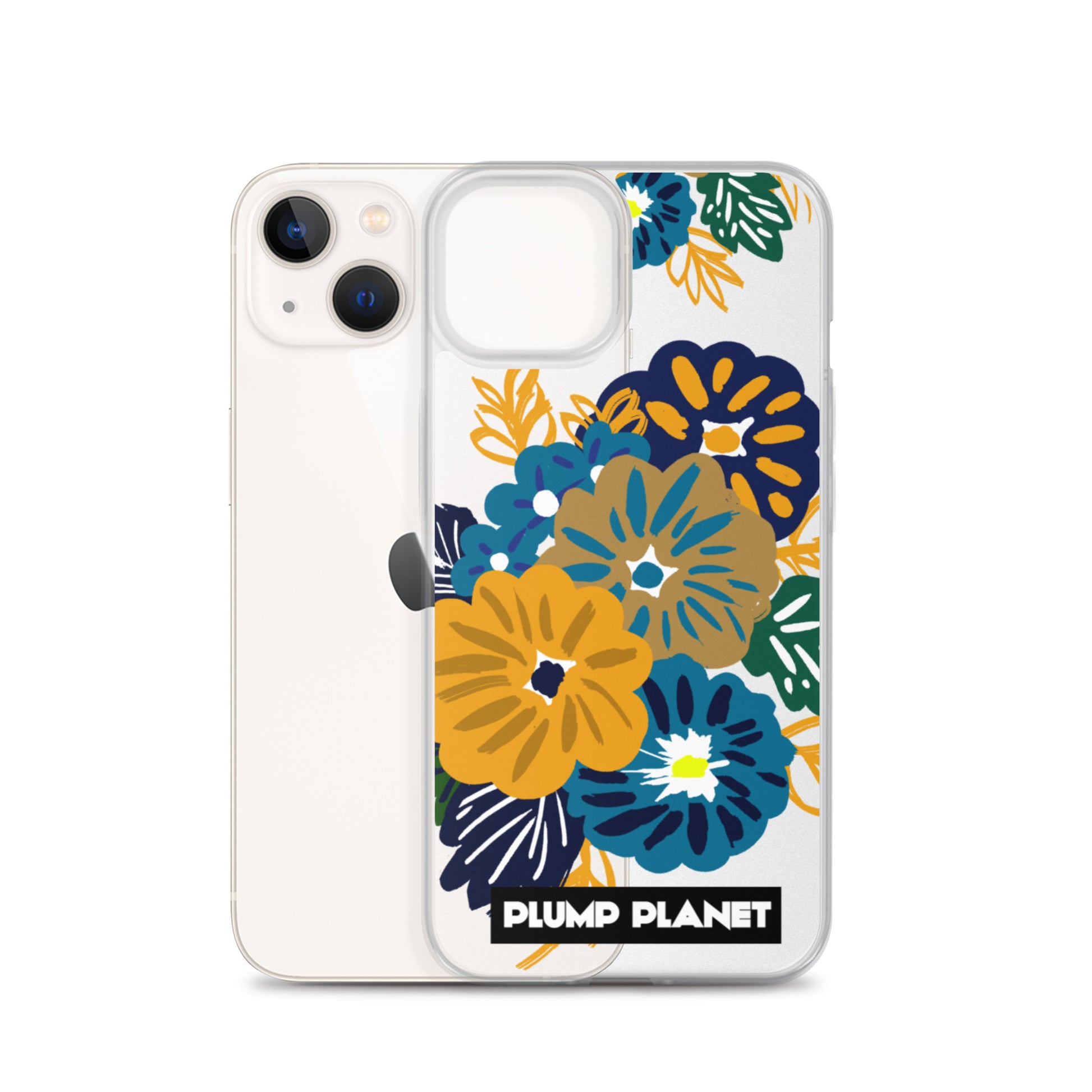 【iPhone】Secret Flower Printing Stamp - Phone Clear Case