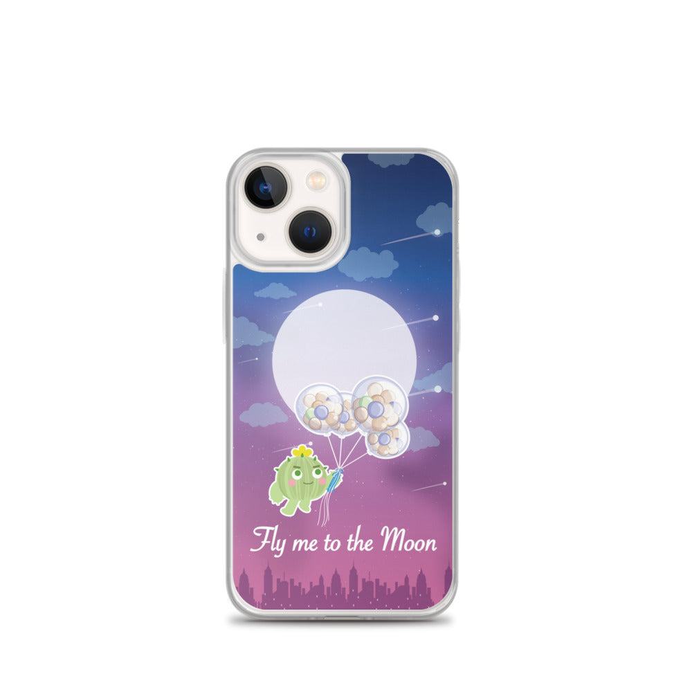 【iPhone】Fly Me to The Moon - Phone Clear Case