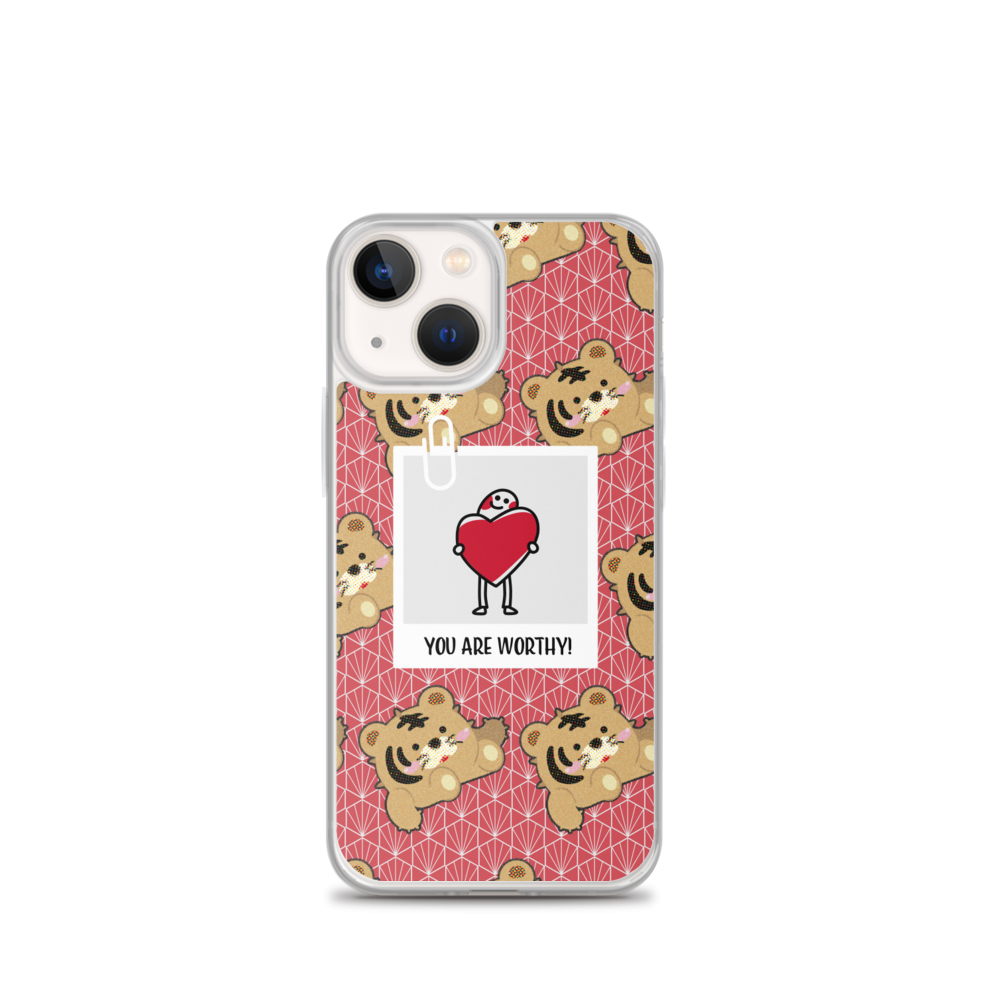 【iPhone】You Are Worthy- Phone Clear Case
