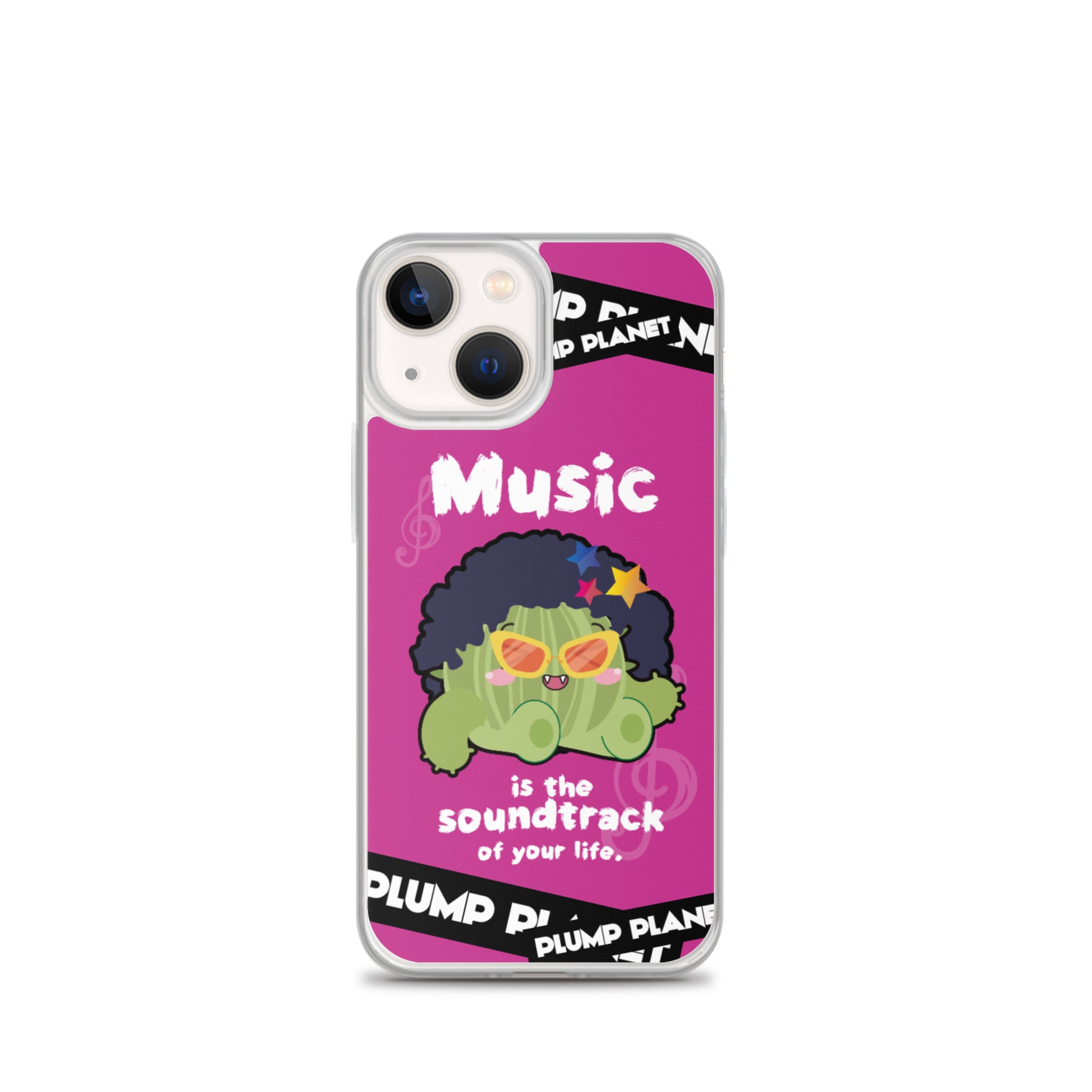 【iPhone】Music is the soundtrack of Life  - Phone Clear Case