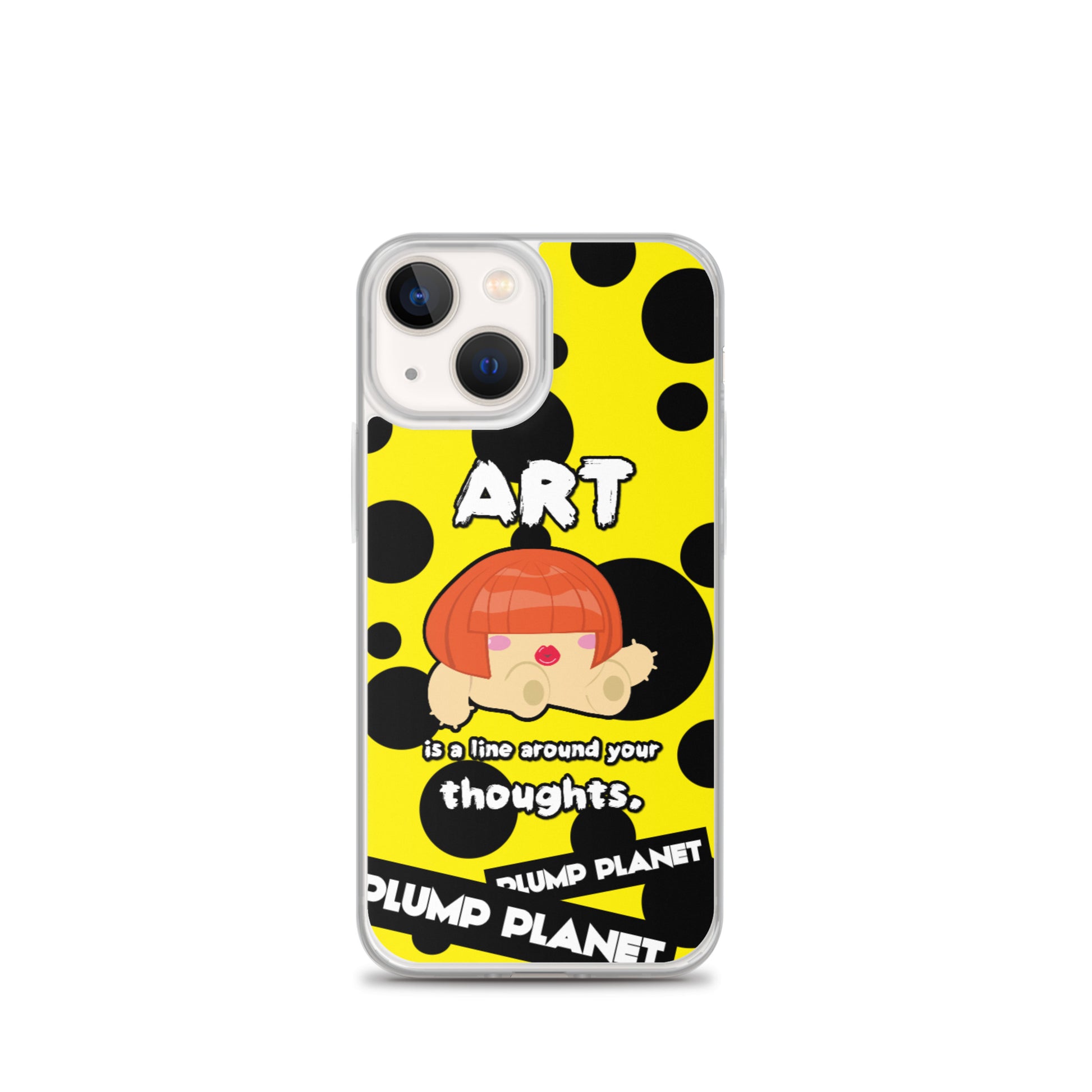 【iPhone】ART is a line around your thoughts  - Phone Clear Case