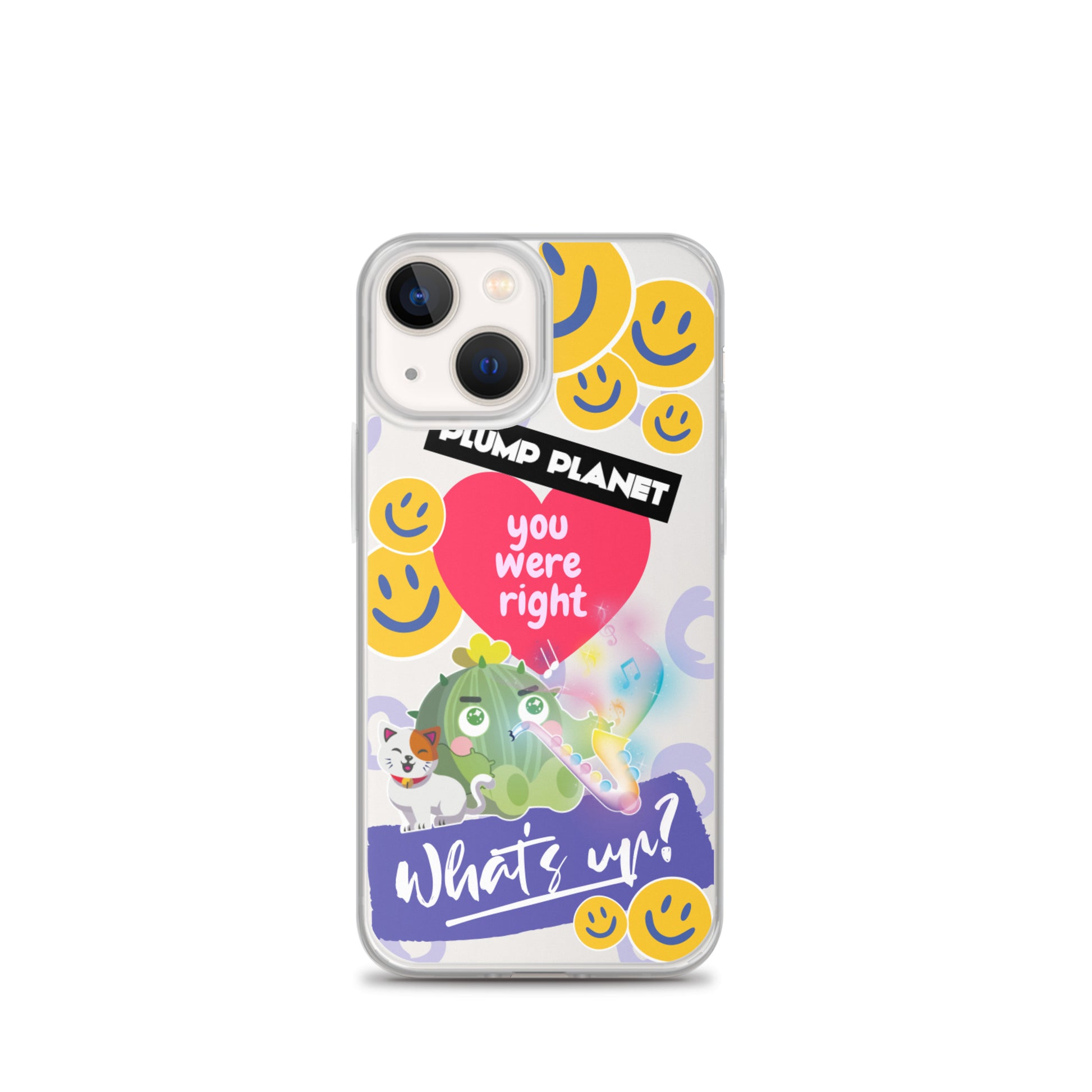 【iPhone】What's UP?  - Phone Clear Case