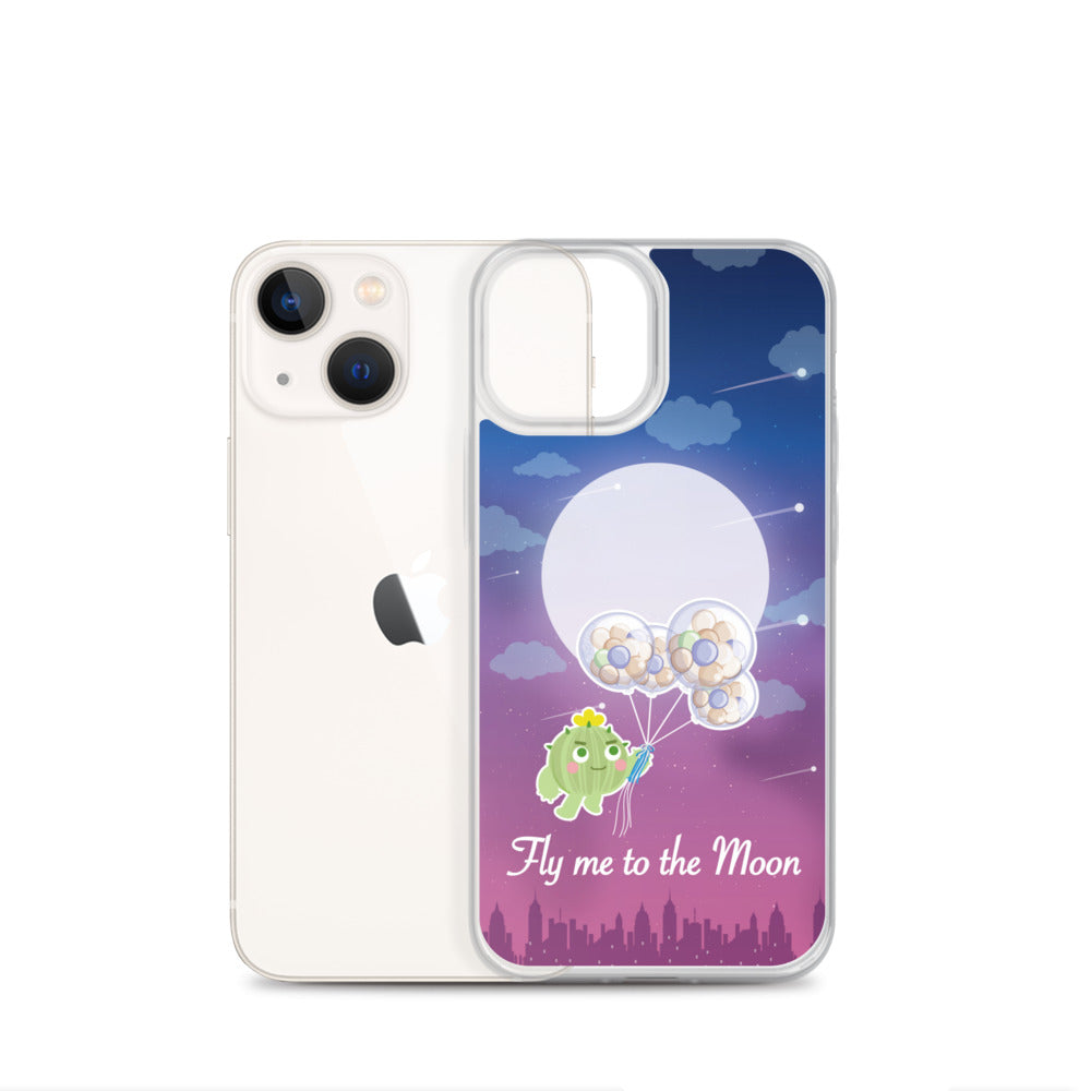 【iPhone】Fly Me to The Moon - Phone Clear Case