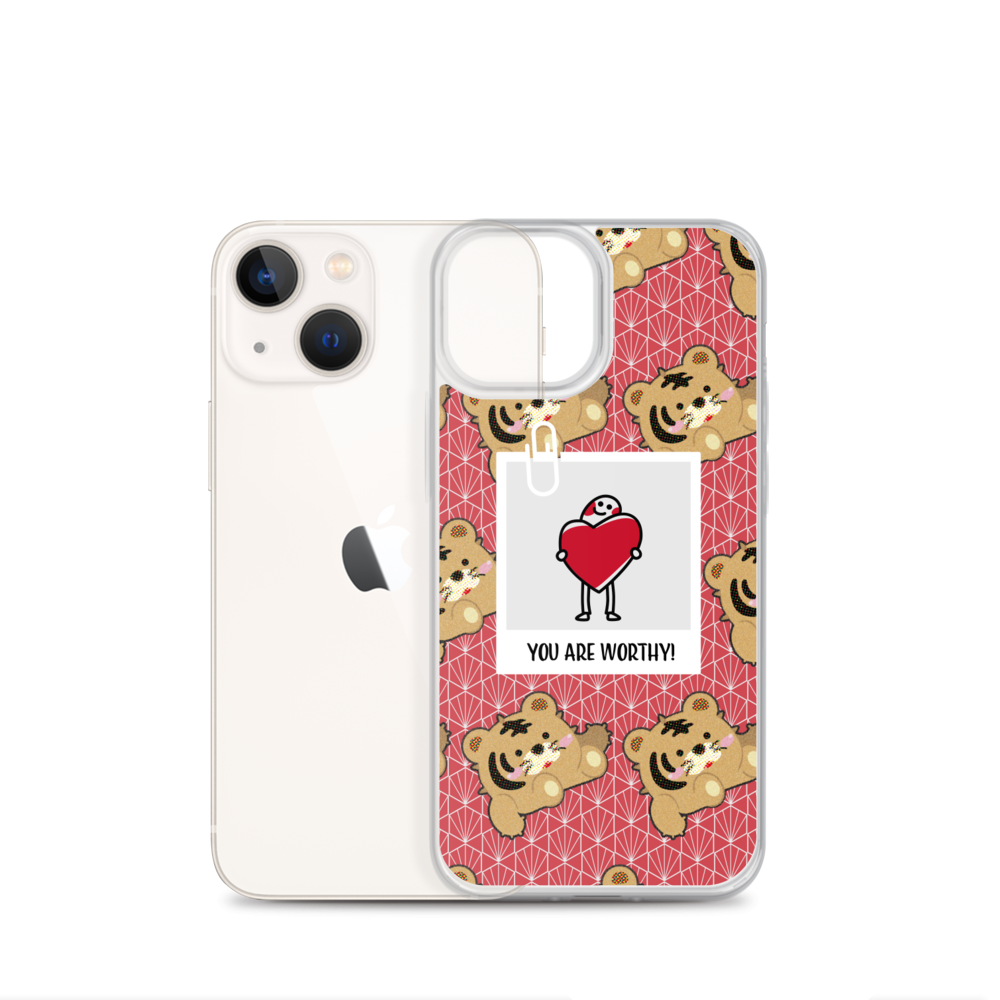 【iPhone】You Are Worthy- Phone Clear Case