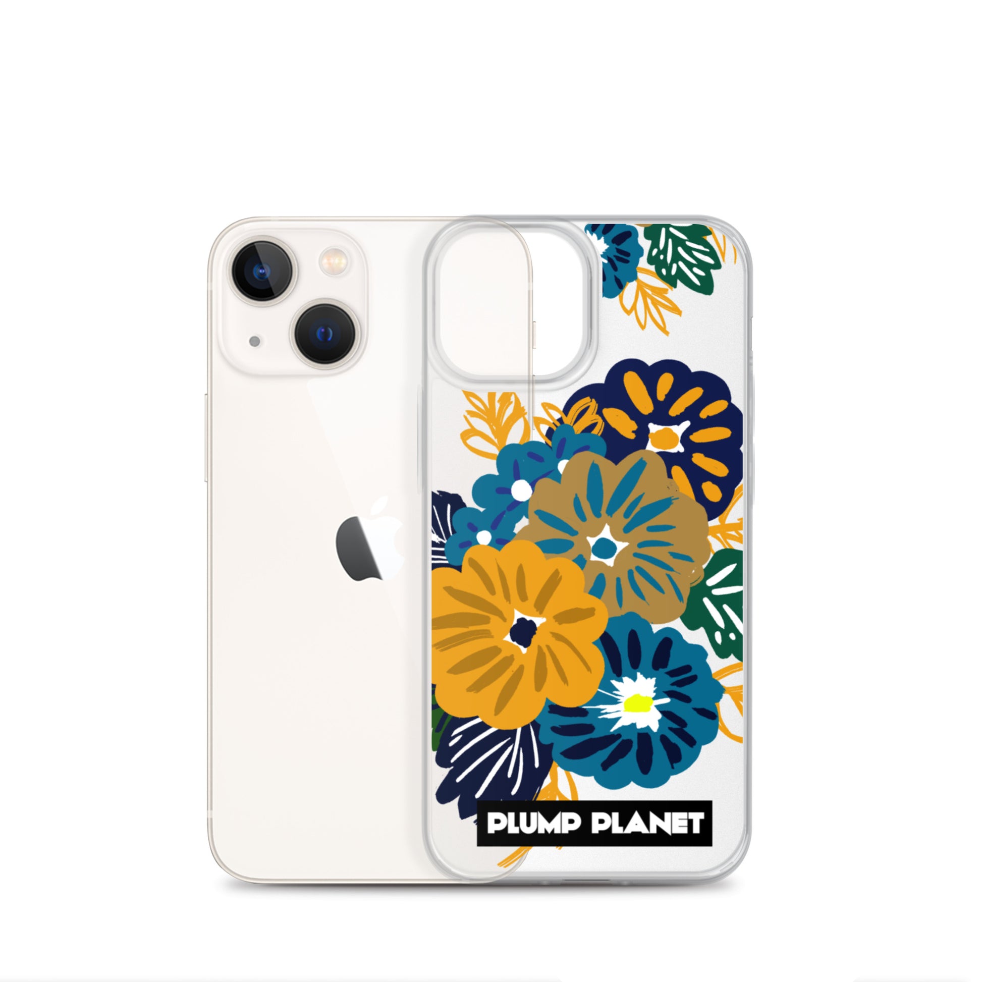 【iPhone】Secret Flower Printing Stamp - Phone Clear Case