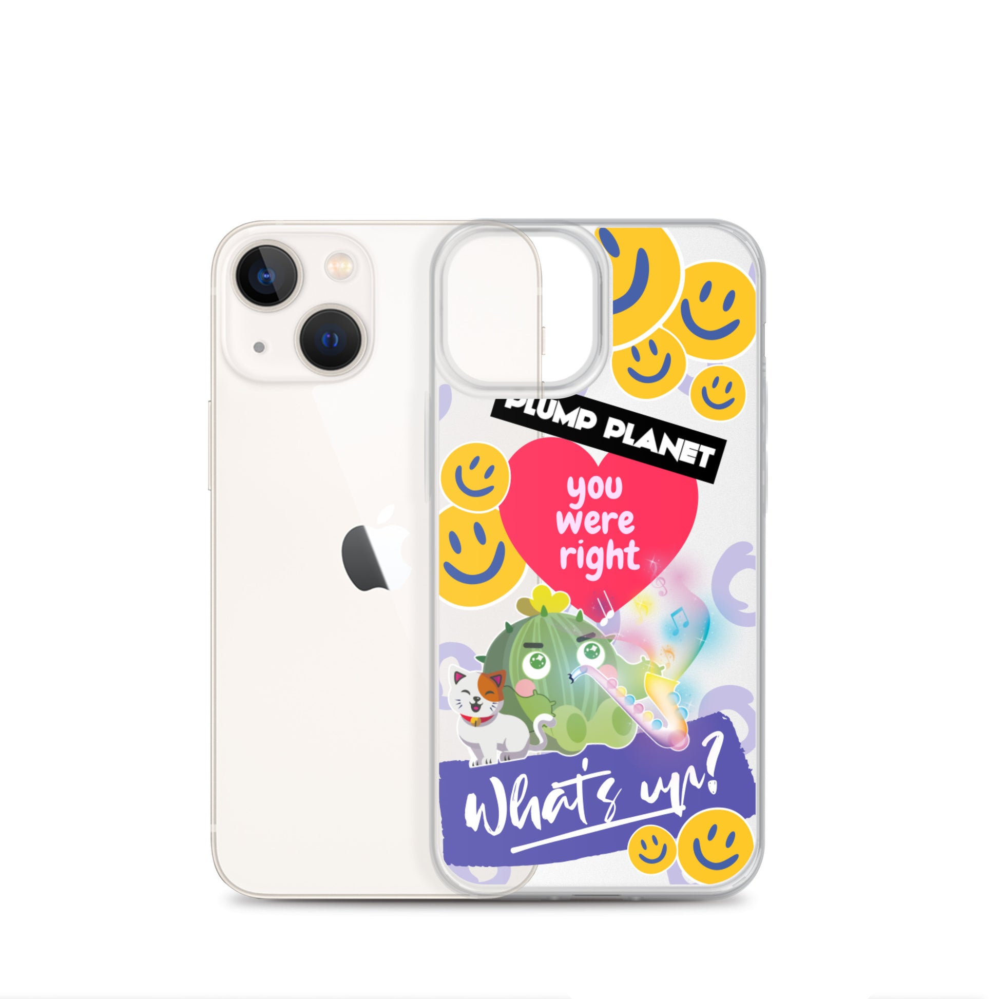 【iPhone】What's UP?  - Phone Clear Case