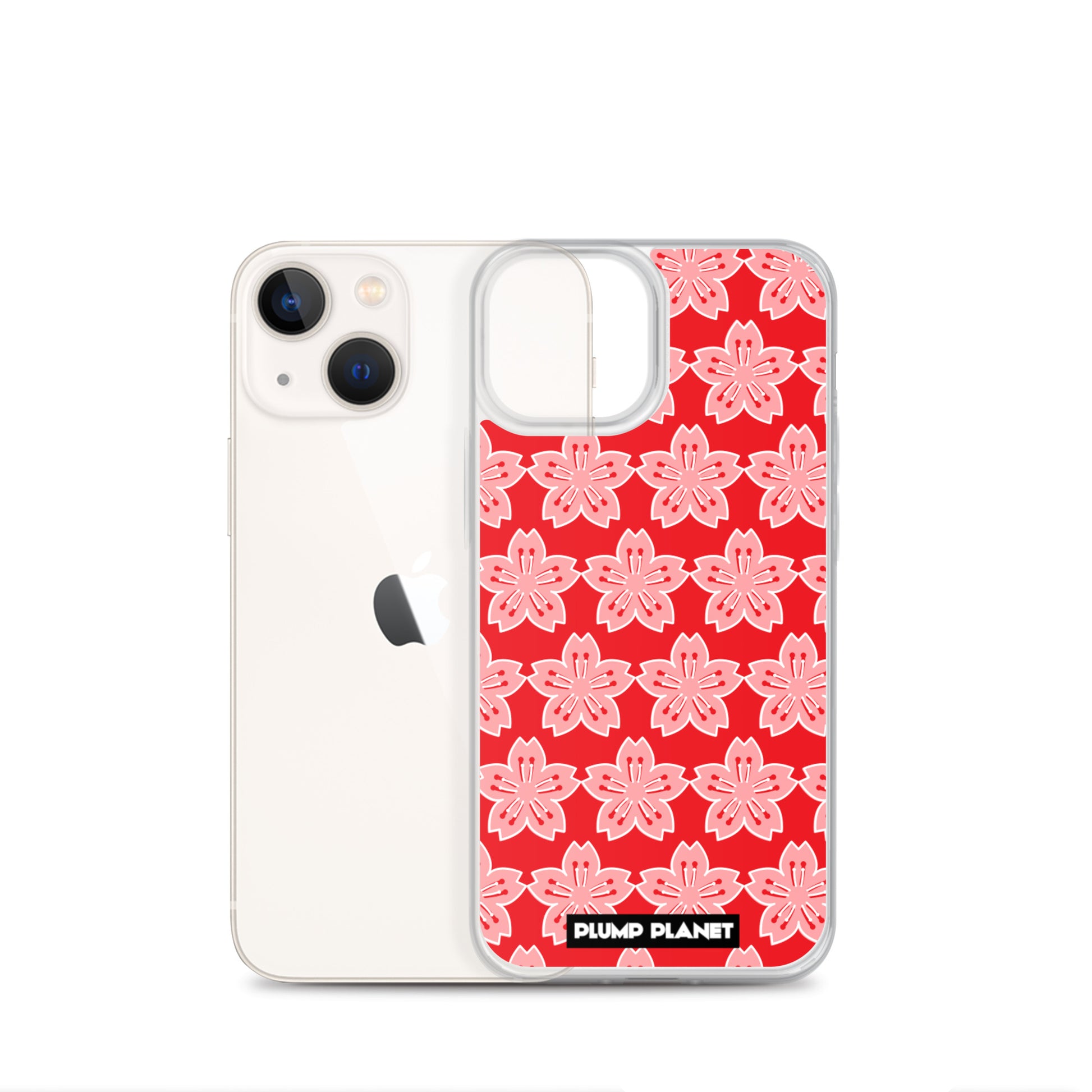 【iPhone】Sakura Flower Pattern Collection - Phone Clear Case