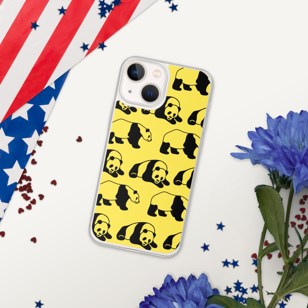【iPhone】World of Panda - Phone Clear Case