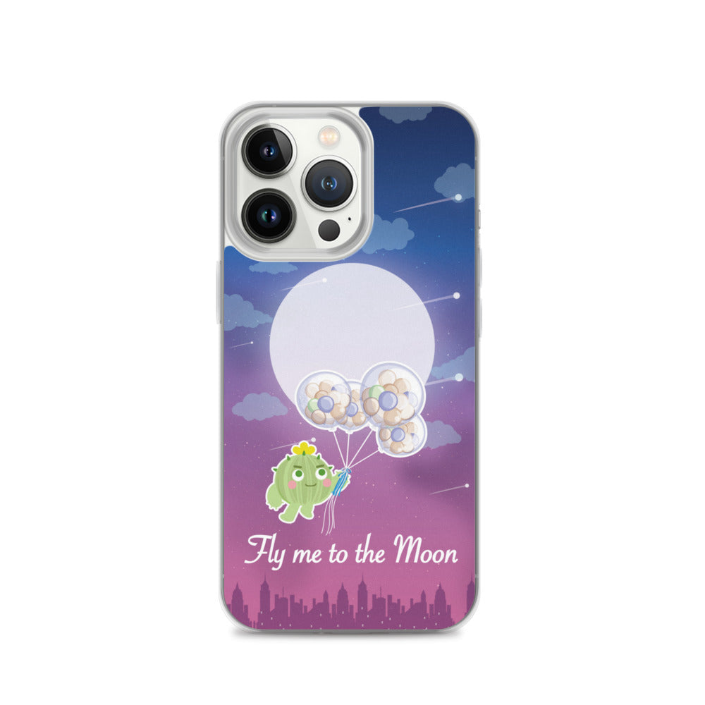 【iPhone】Fly Me to The Moon - Phone Clear Case