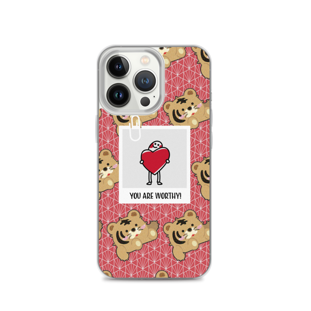 【iPhone】You Are Worthy- Phone Clear Case