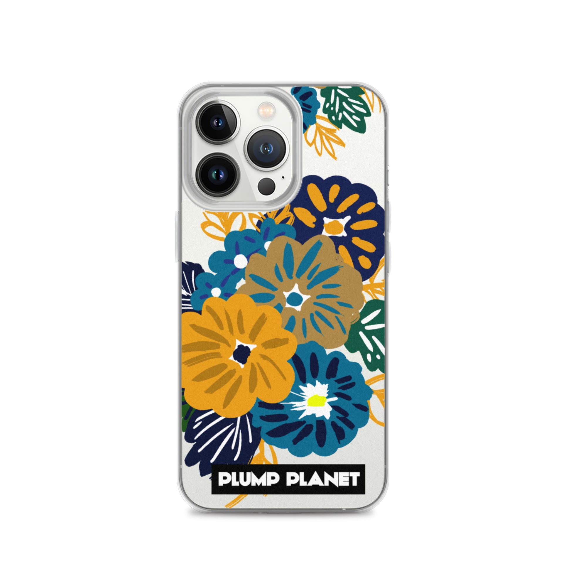【iPhone】Secret Flower Printing Stamp - Phone Clear Case
