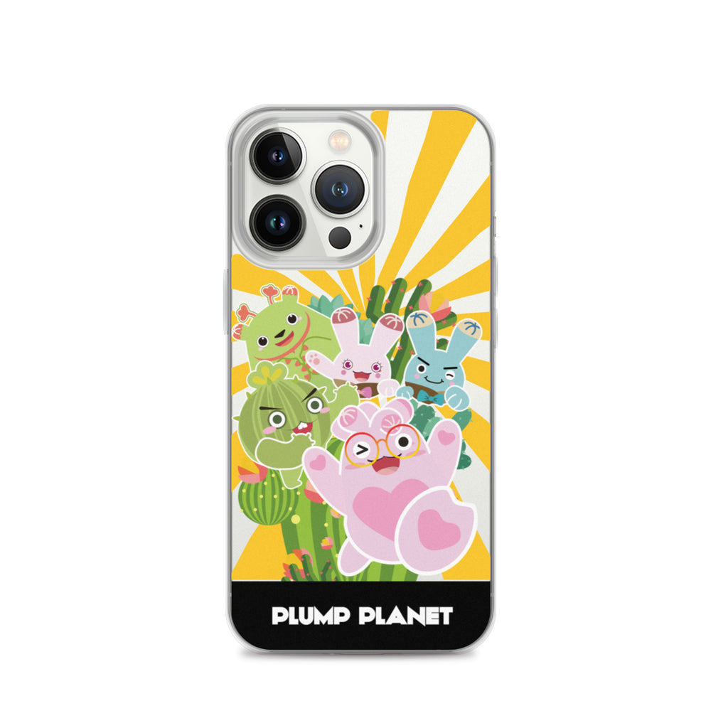 【iPhone】Plumo Planet Printing Stamp - Phone Clear Case