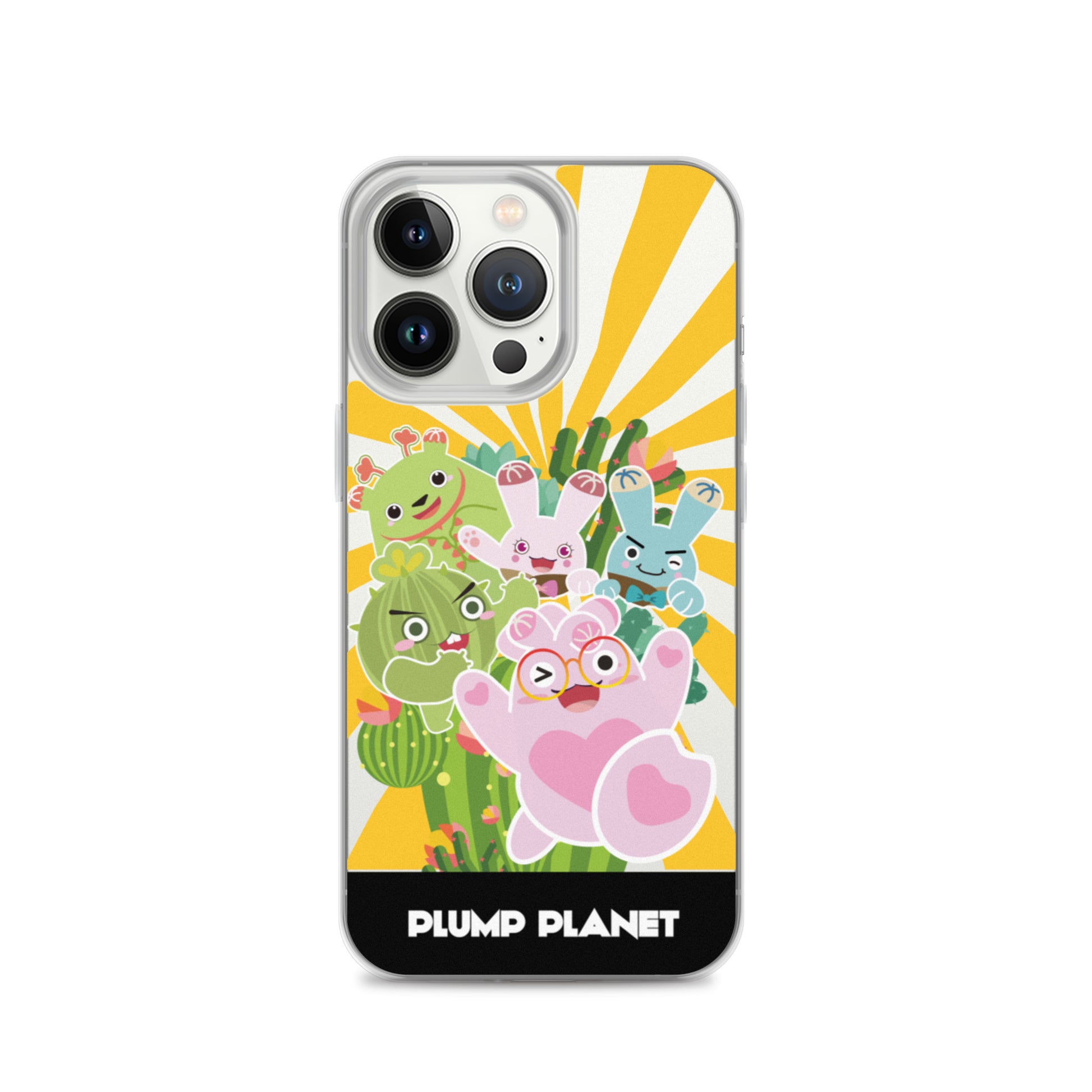 【iPhone】Plumo Planet Printing Stamp - Phone Clear Case
