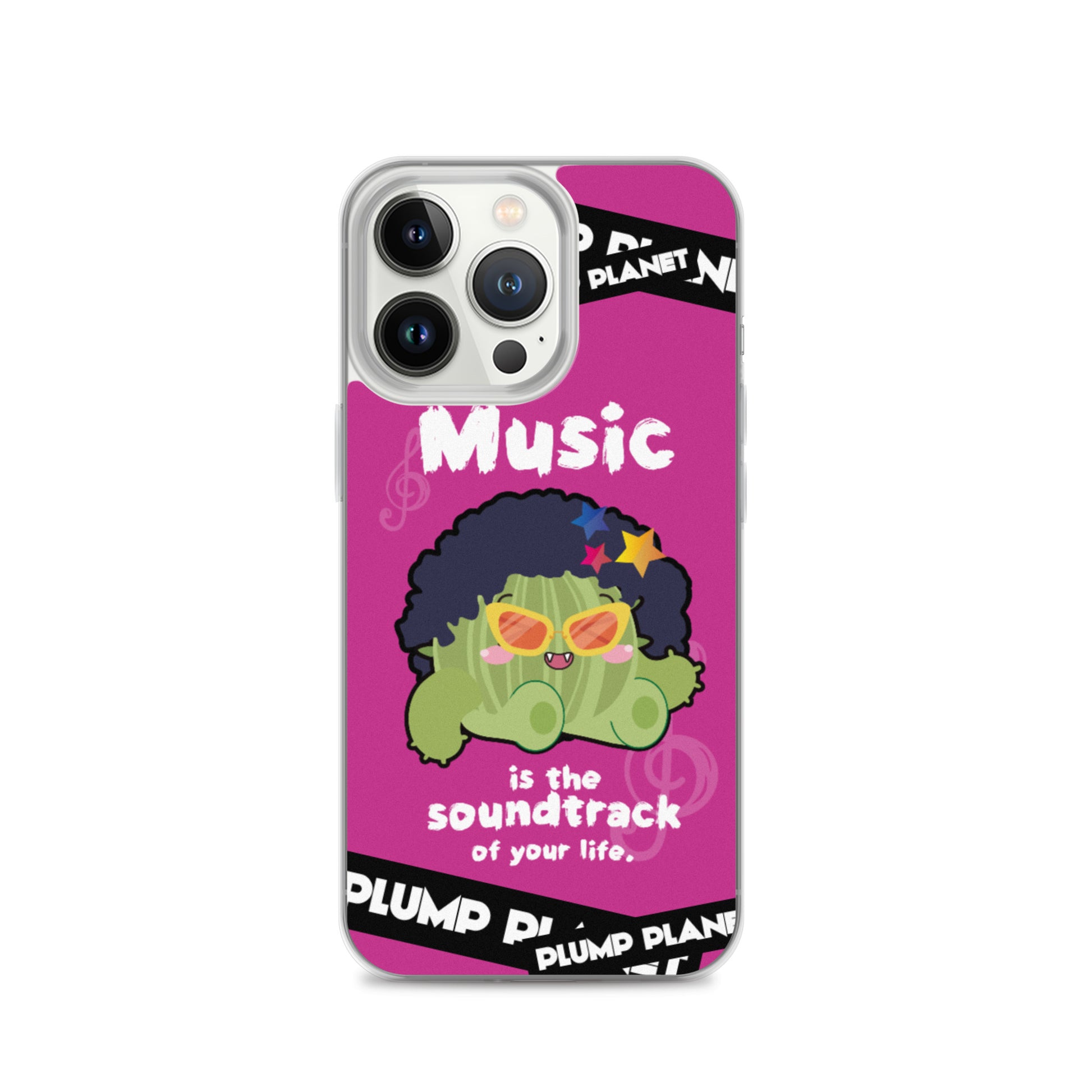 【iPhone】Music is the soundtrack of Life  - Phone Clear Case