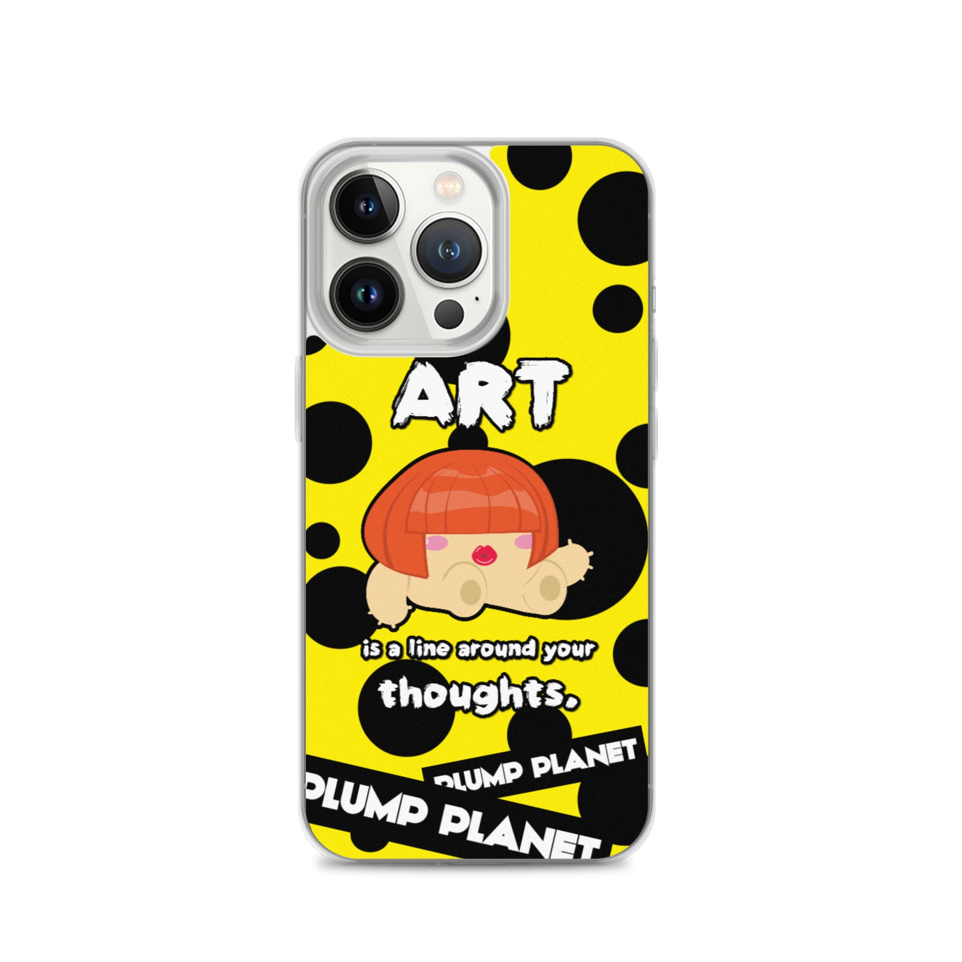 【iPhone】ART is a line around your thoughts  - Phone Clear Case