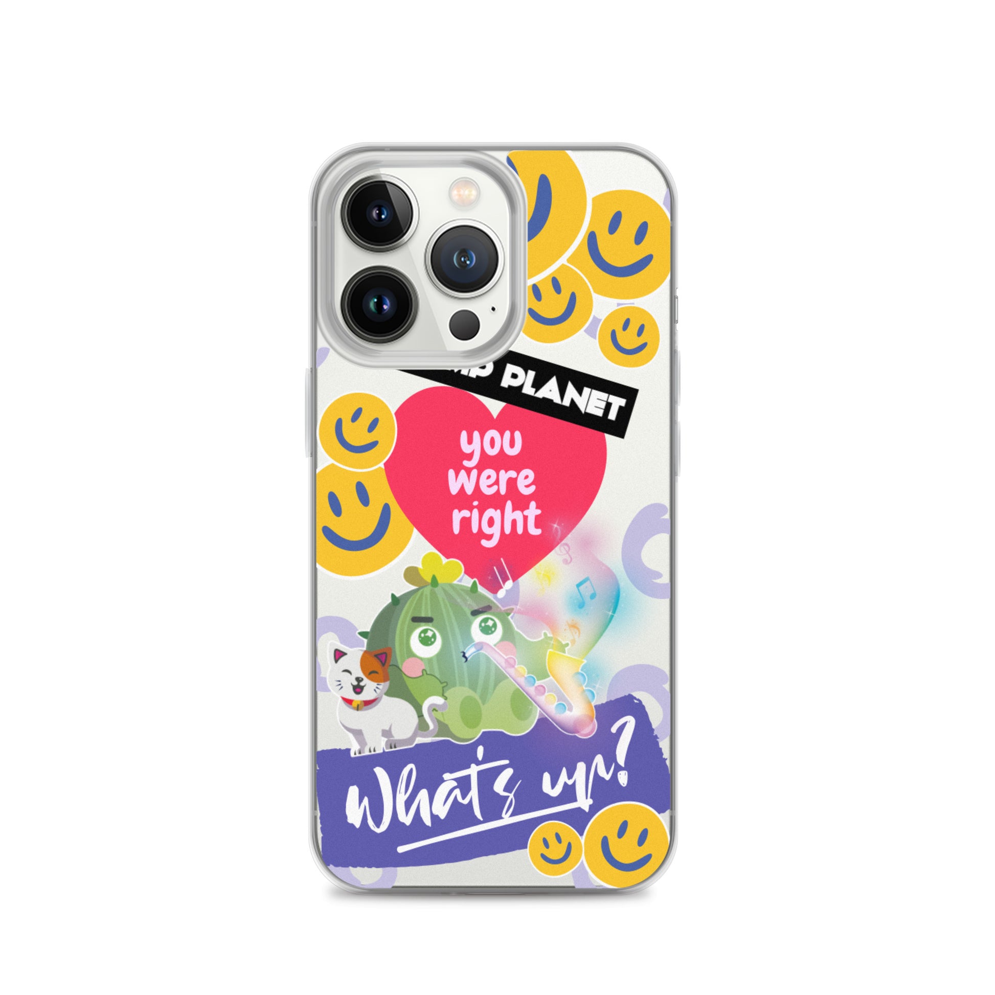 【iPhone】What's UP?  - Phone Clear Case