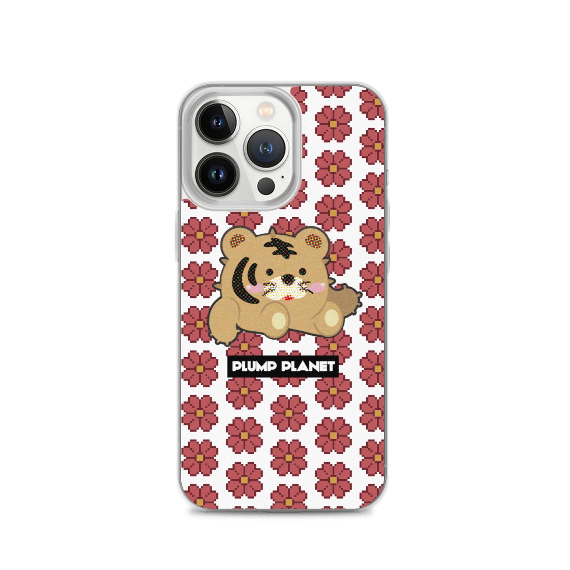 【iPhone】Pixel Cactus Tiger - Phone Clear Case