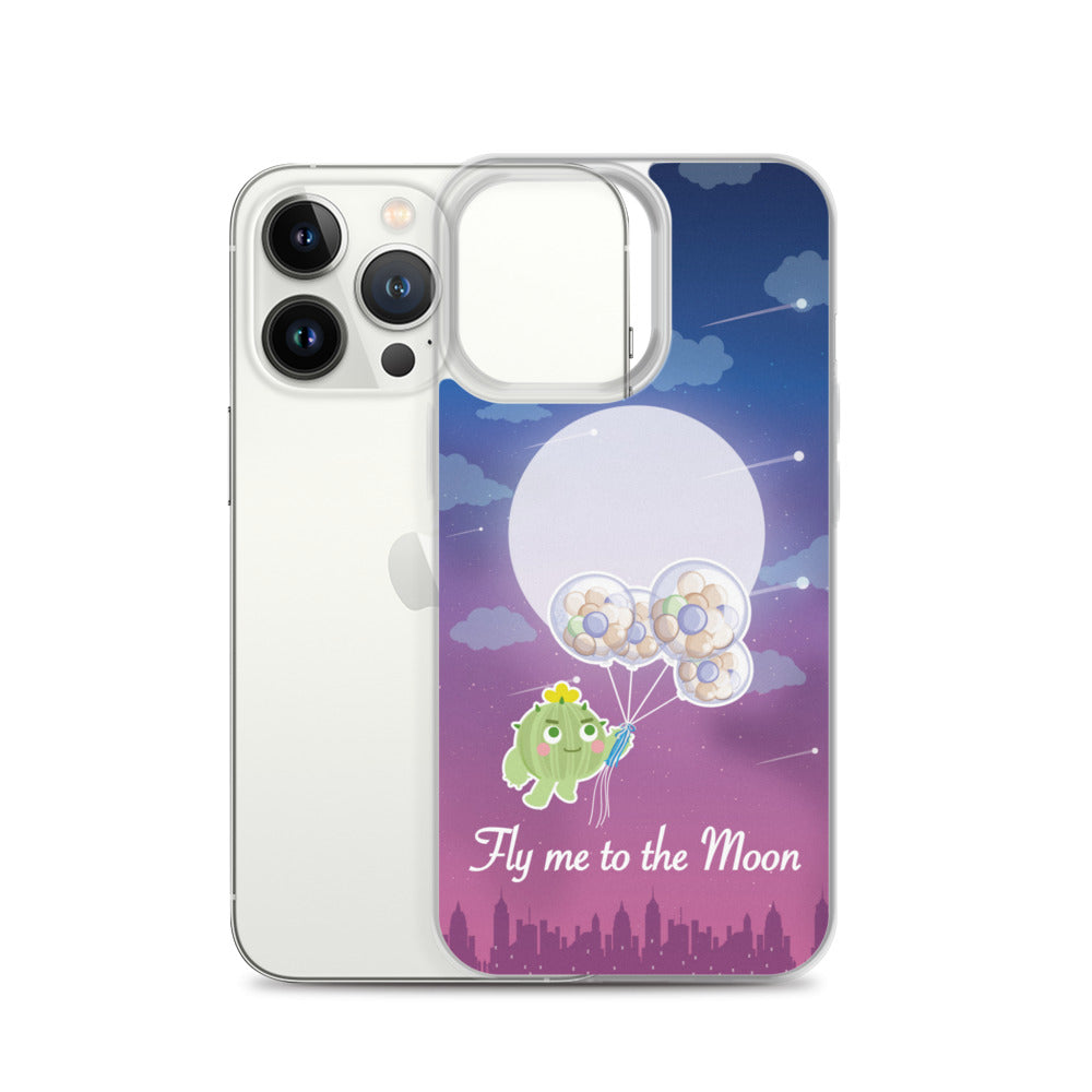 【iPhone】Fly Me to The Moon - Phone Clear Case
