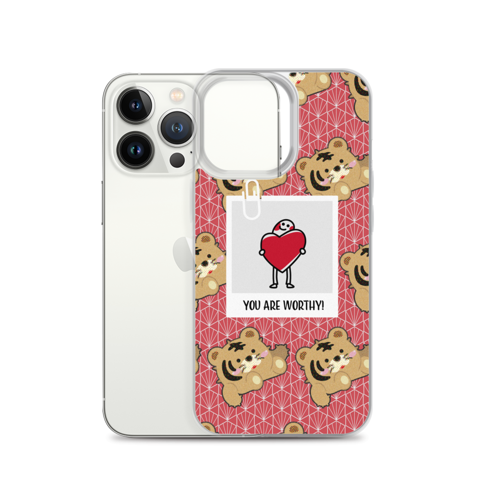 【iPhone】You Are Worthy- Phone Clear Case
