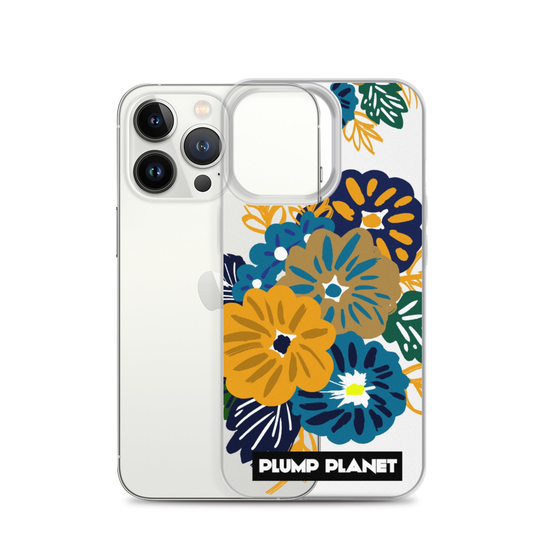 【iPhone】Secret Flower Printing Stamp - Phone Clear Case