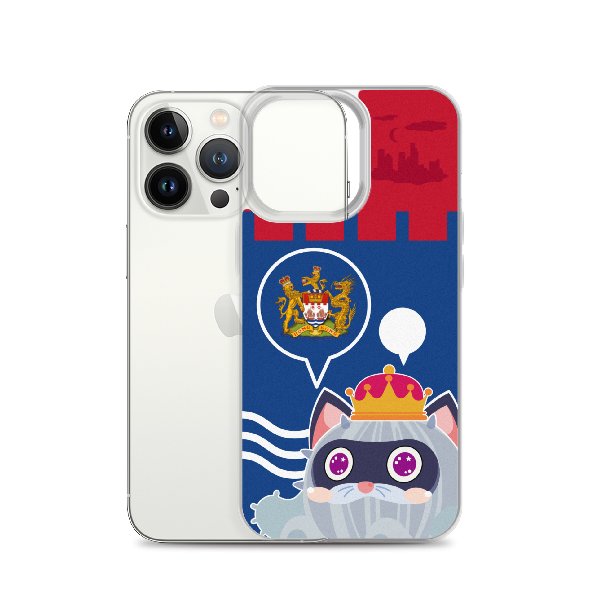 【iPhone】Cactus' Memory for Hong Kong  - Phone Clear Case