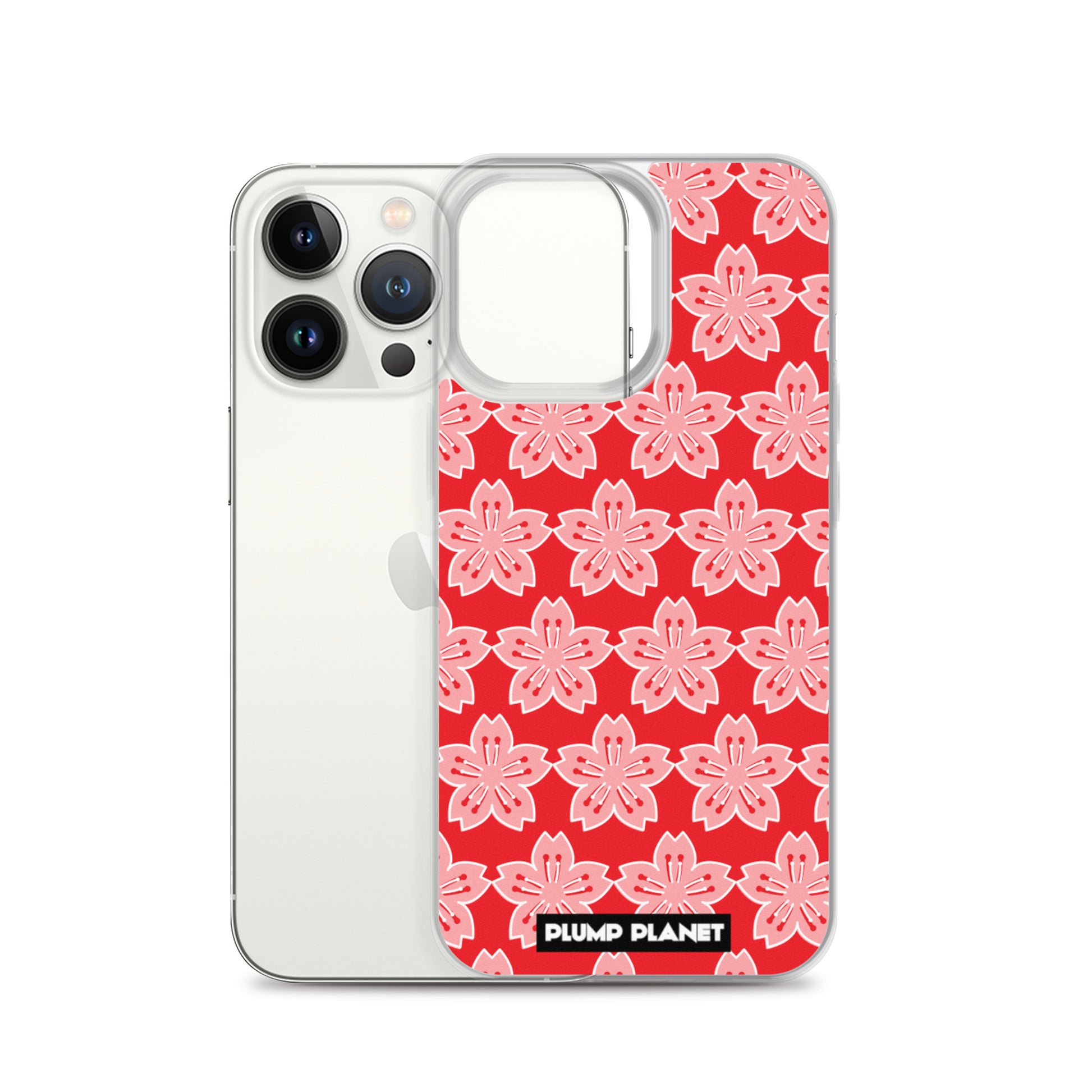 【iPhone】Sakura Flower Pattern Collection - Phone Clear Case