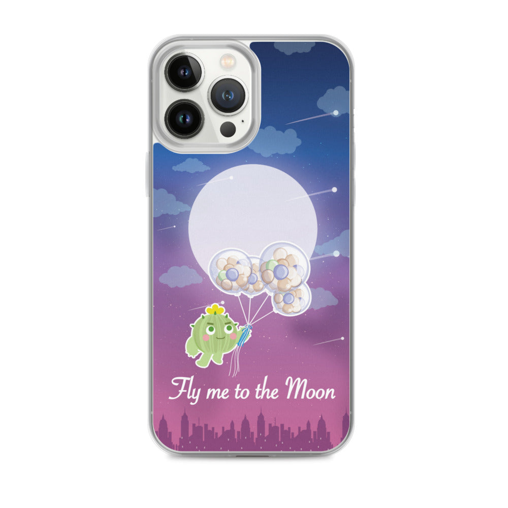 【iPhone】Fly Me to The Moon - Phone Clear Case