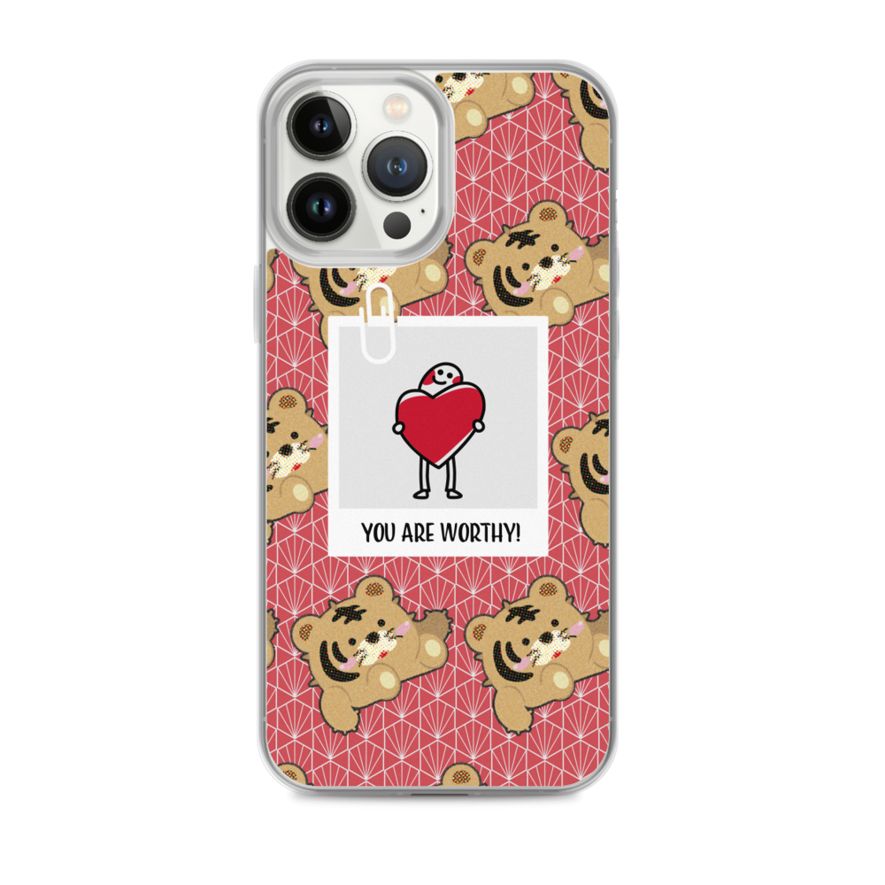 【iPhone】You Are Worthy- Phone Clear Case