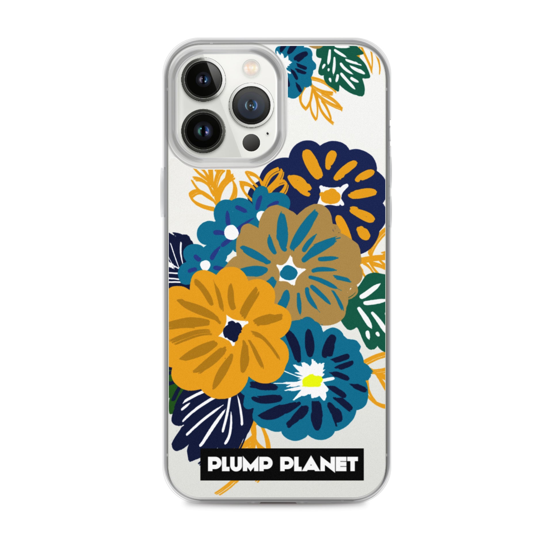 【iPhone】Secret Flower Printing Stamp - Phone Clear Case