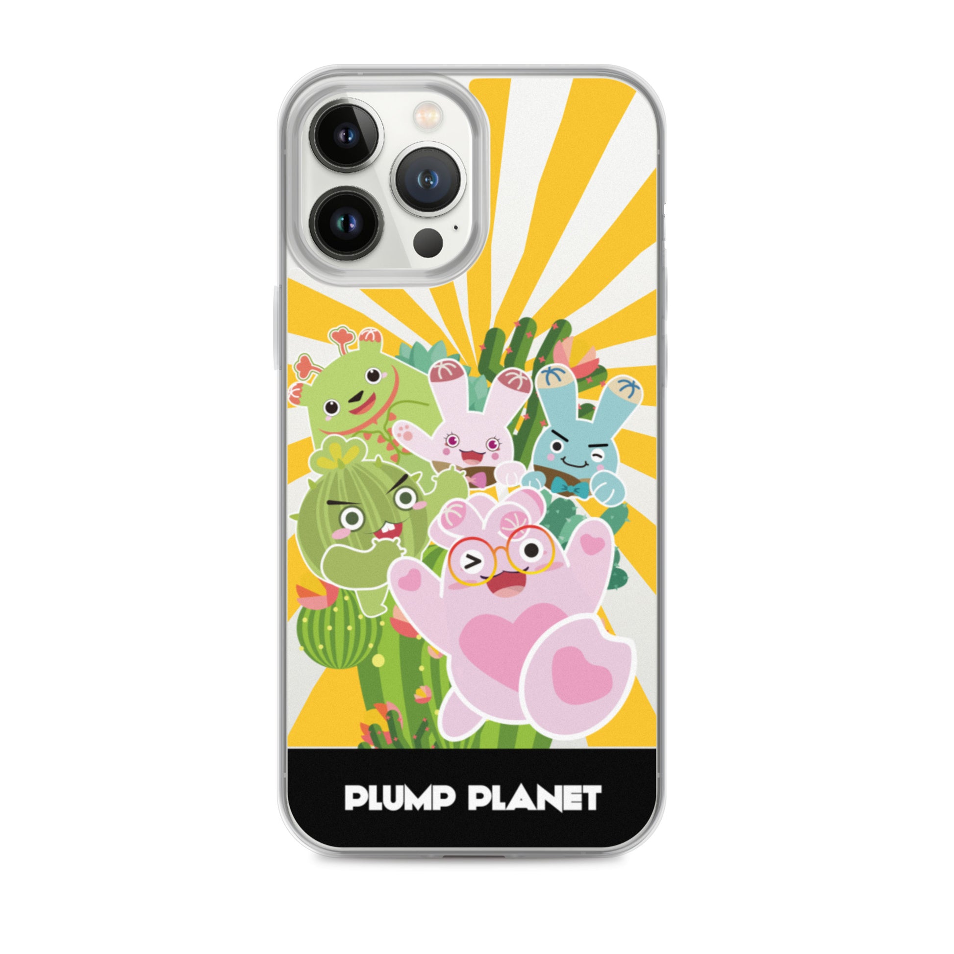 【iPhone】Plumo Planet Printing Stamp - Phone Clear Case