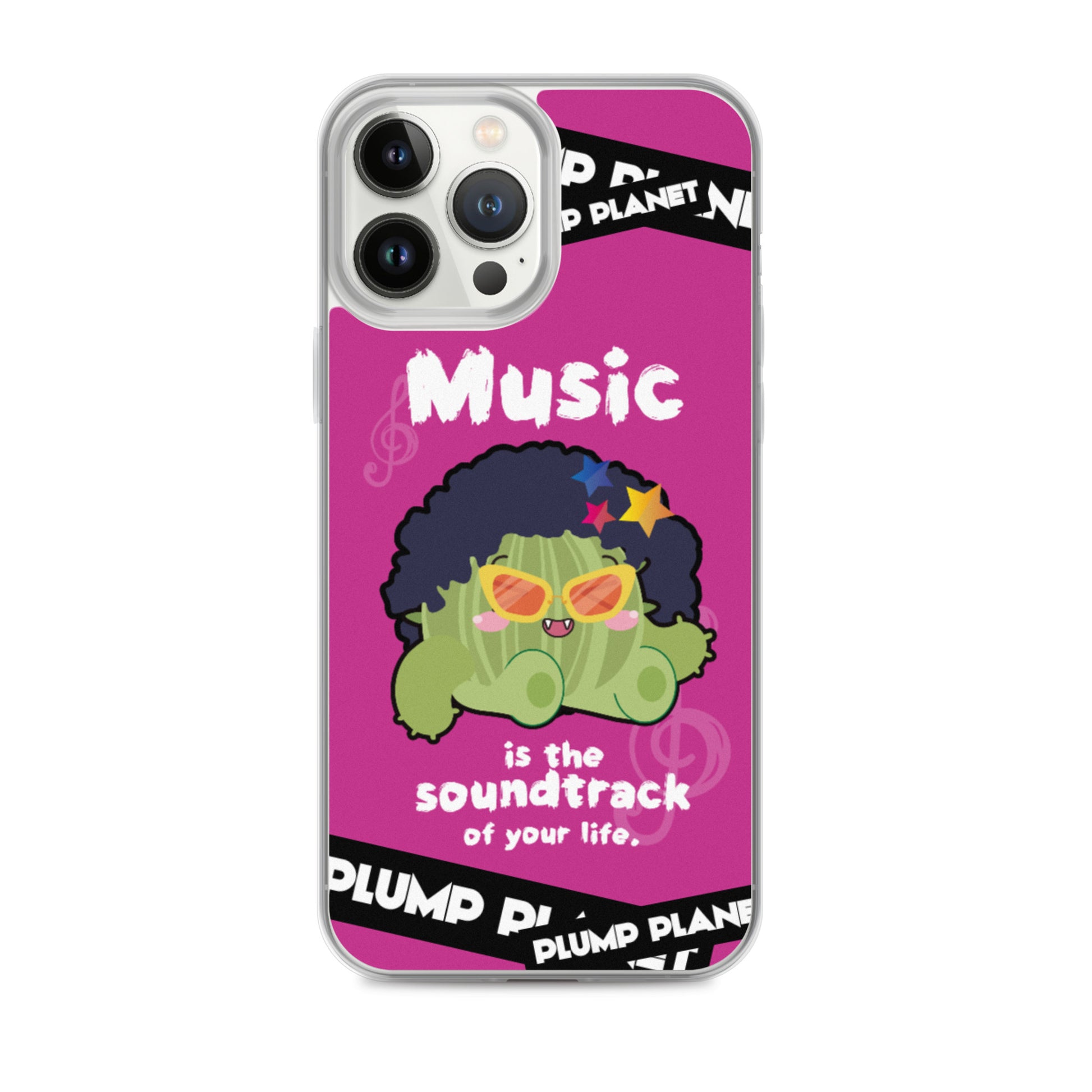 【iPhone】Music is the soundtrack of Life  - Phone Clear Case
