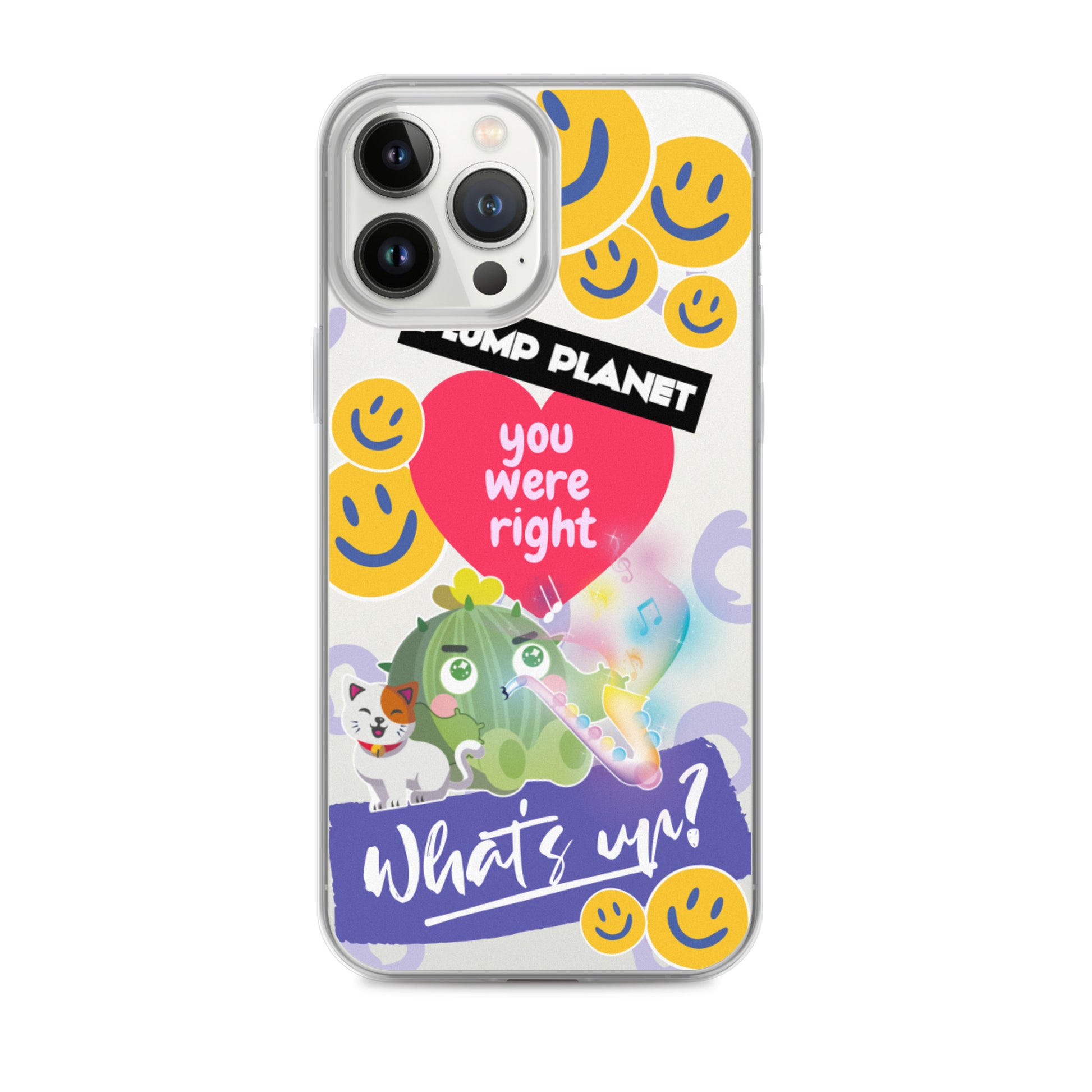 【iPhone】What's UP?  - Phone Clear Case