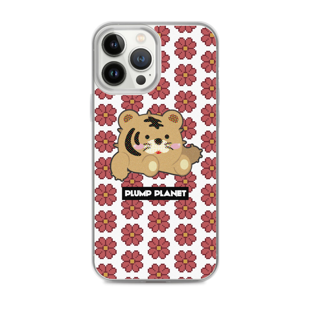 【iPhone】Pixel Cactus Tiger - Phone Clear Case