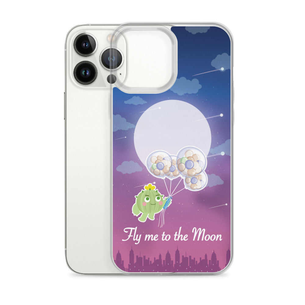 【iPhone】Fly Me to The Moon - Phone Clear Case
