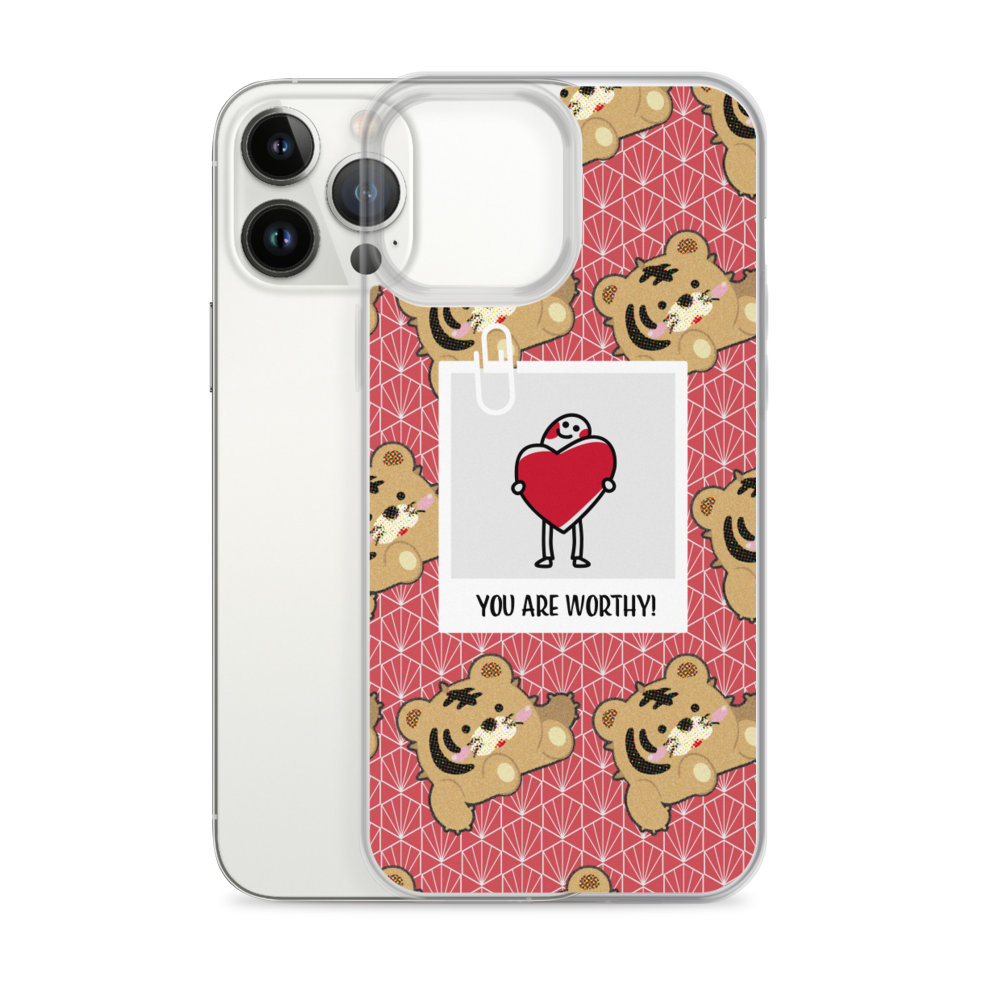 【iPhone】You Are Worthy- Phone Clear Case