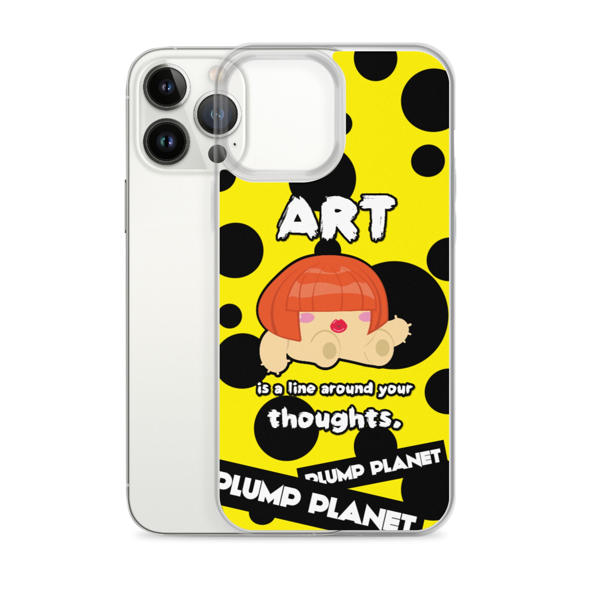 【iPhone】ART is a line around your thoughts  - Phone Clear Case