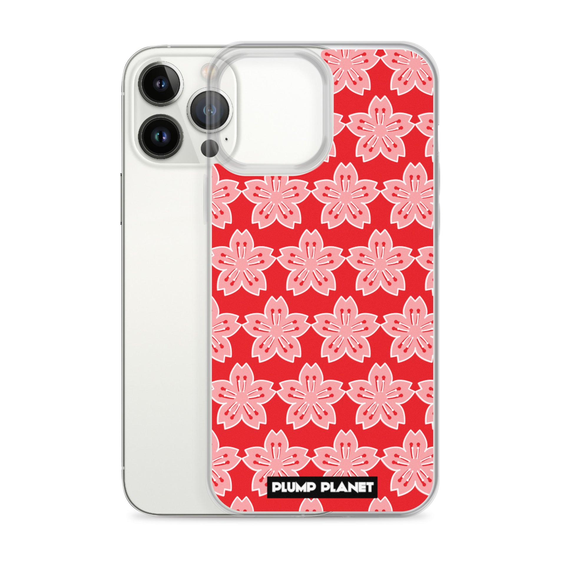 【iPhone】Sakura Flower Pattern Collection - Phone Clear Case