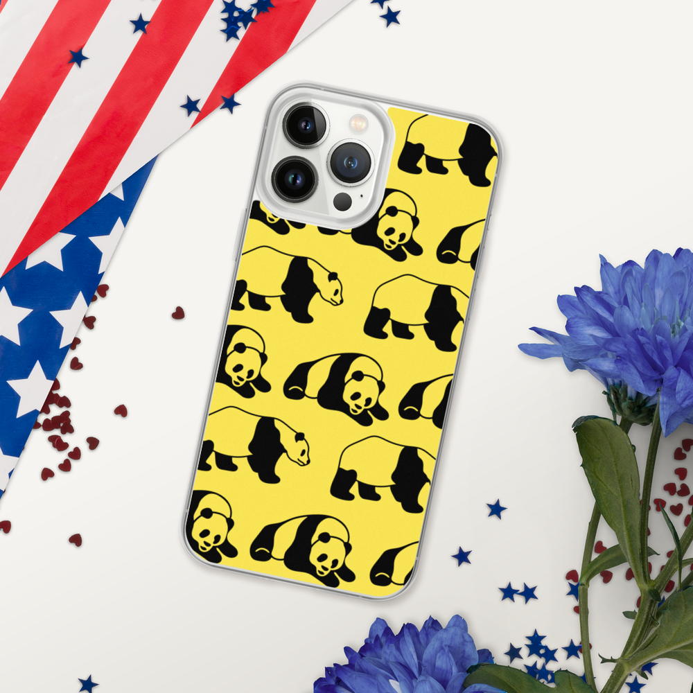【iPhone】World of Panda - Phone Clear Case