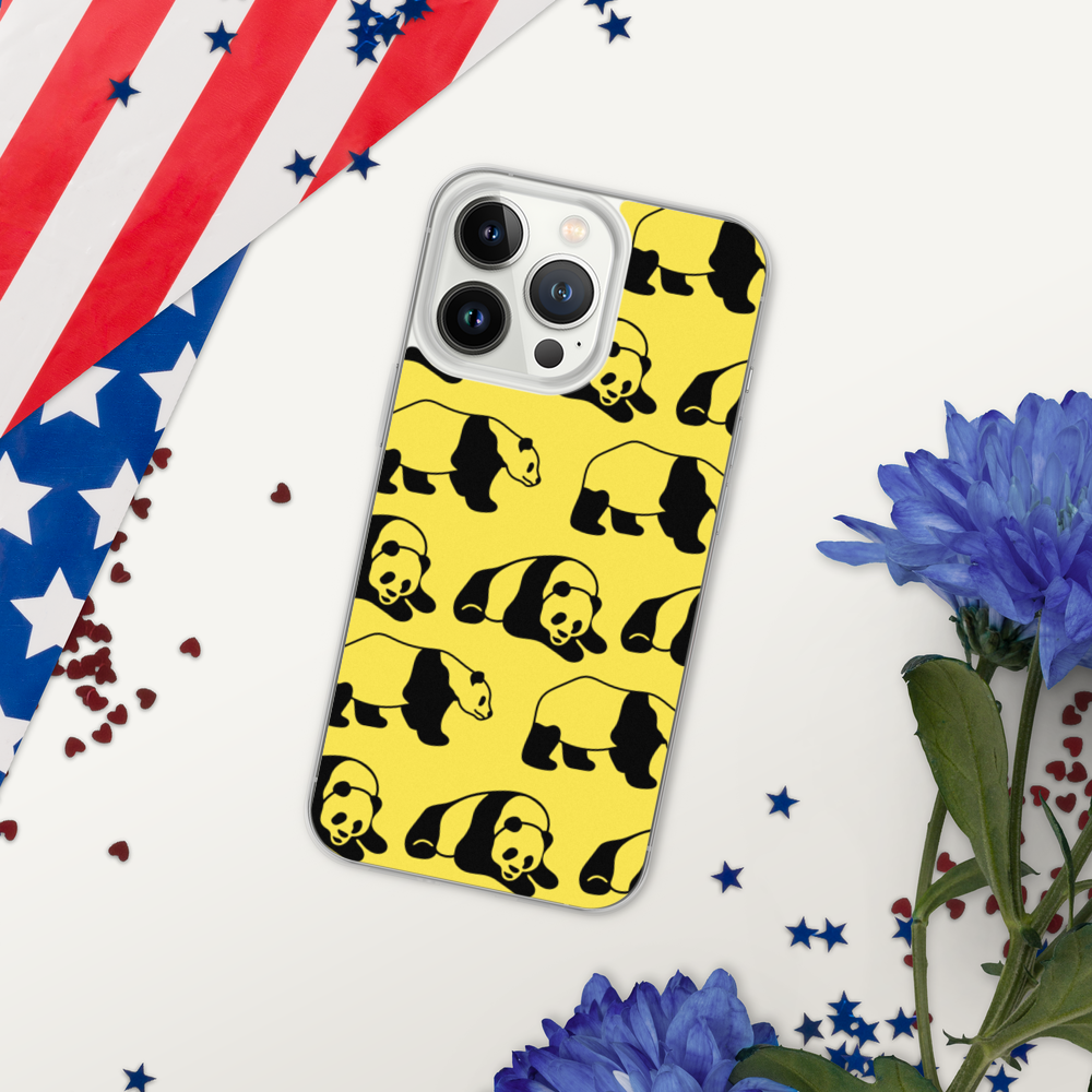 【iPhone】World of Panda - Phone Clear Case