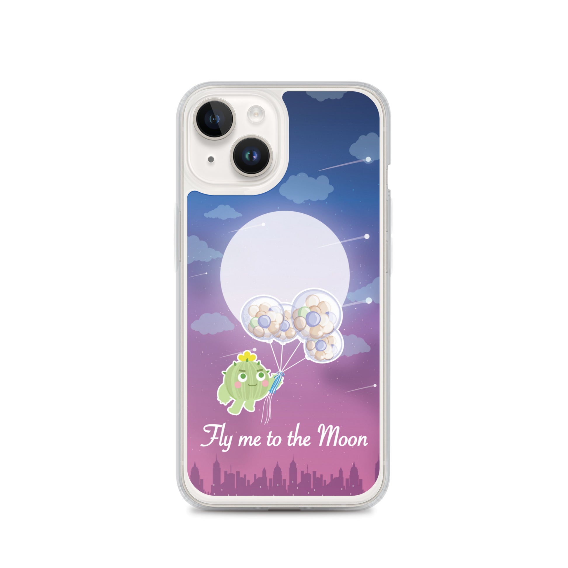 【iPhone】Fly Me to The Moon - Phone Clear Case
