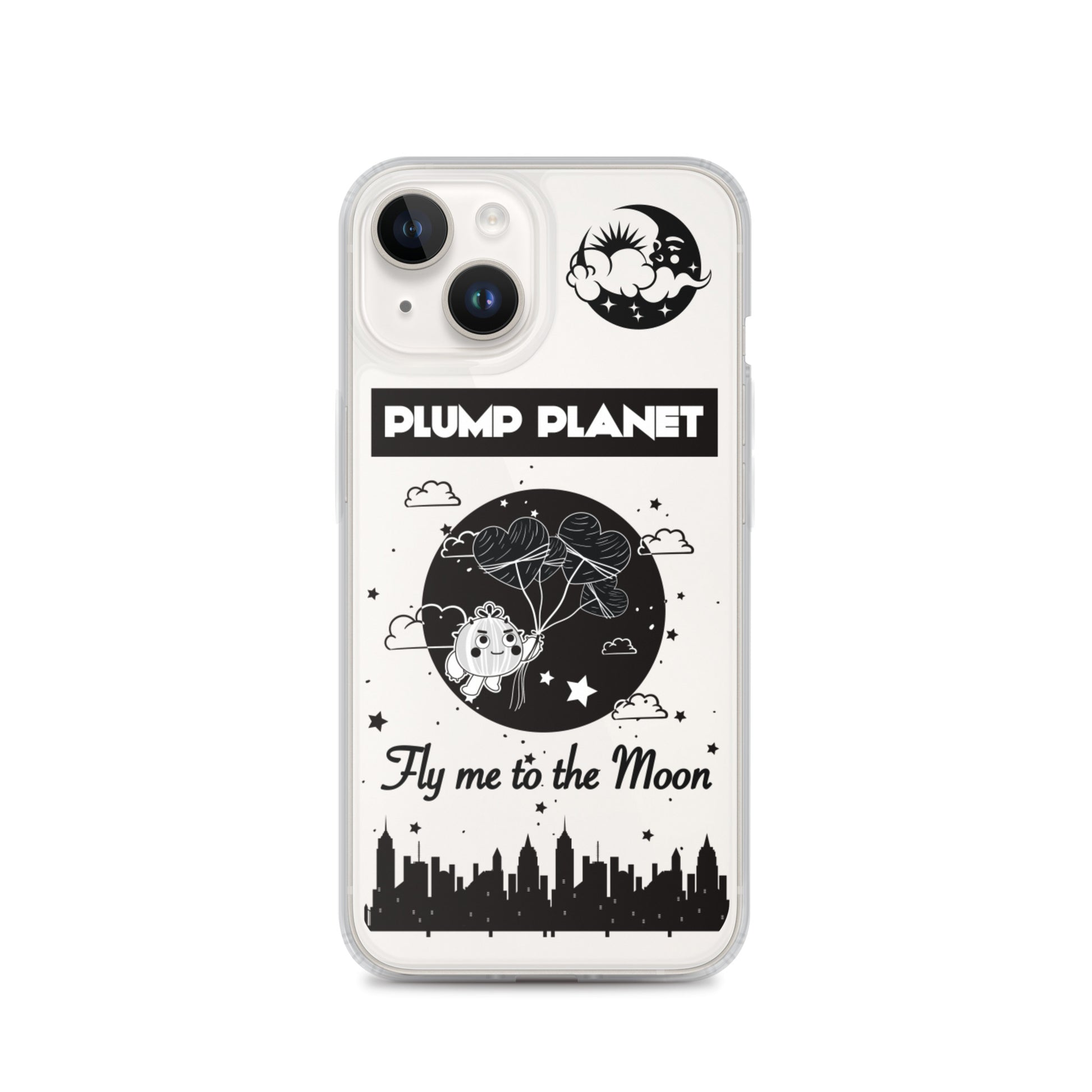 【iPhone】Fly Me to The Moon - Phone Clear Case