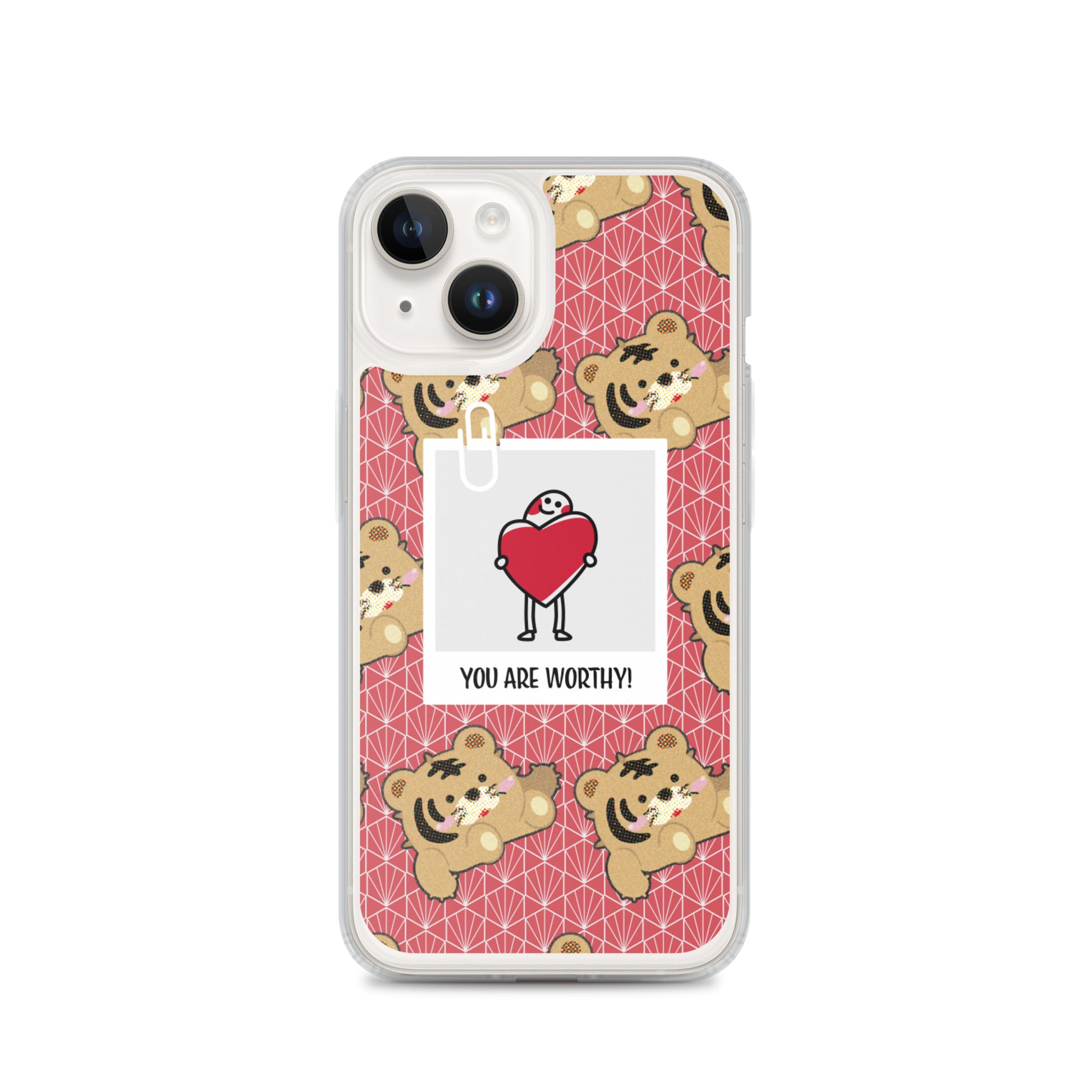 【iPhone】You Are Worthy- Phone Clear Case