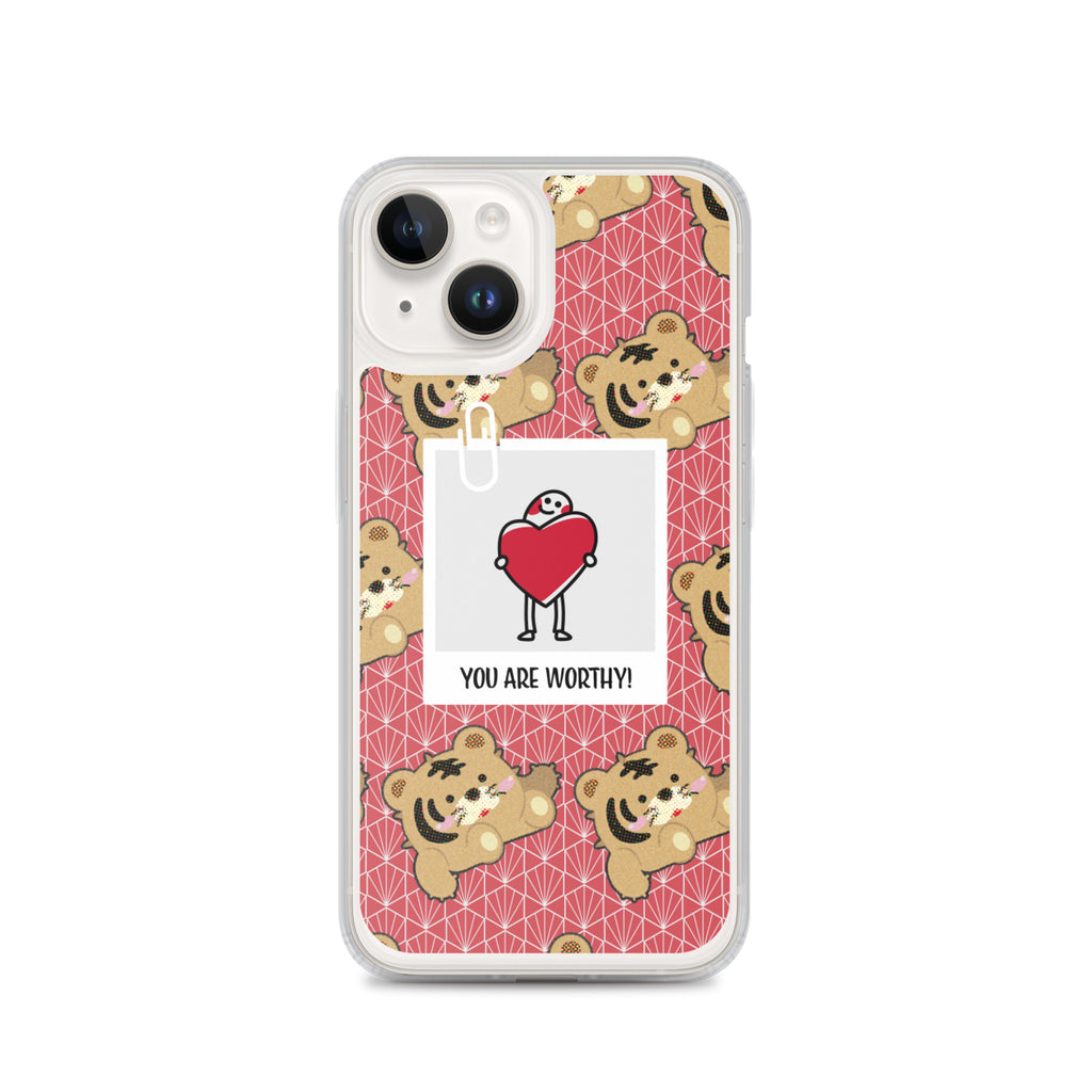【iPhone】You Are Worthy- Phone Clear Case