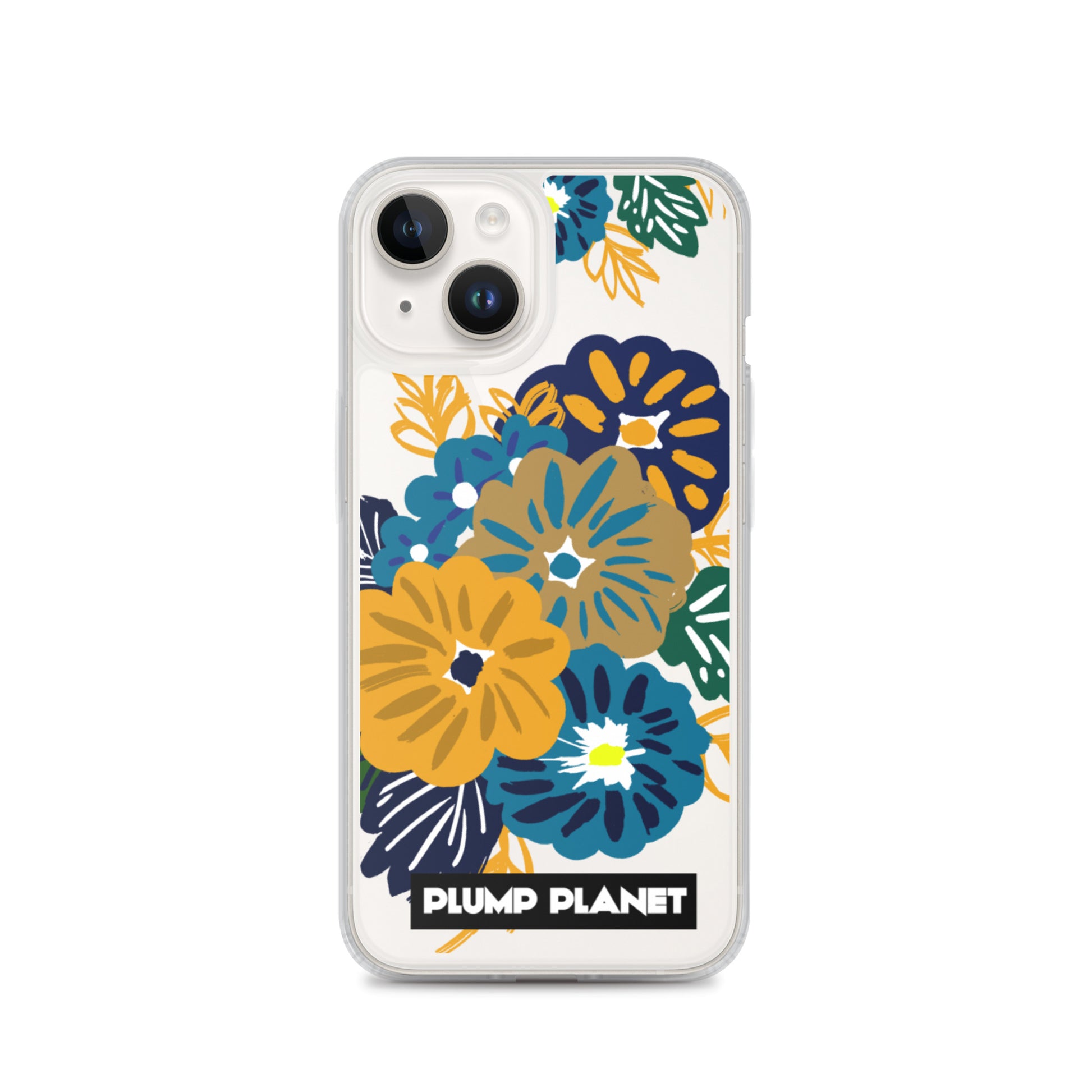 【iPhone】Secret Flower Printing Stamp - Phone Clear Case