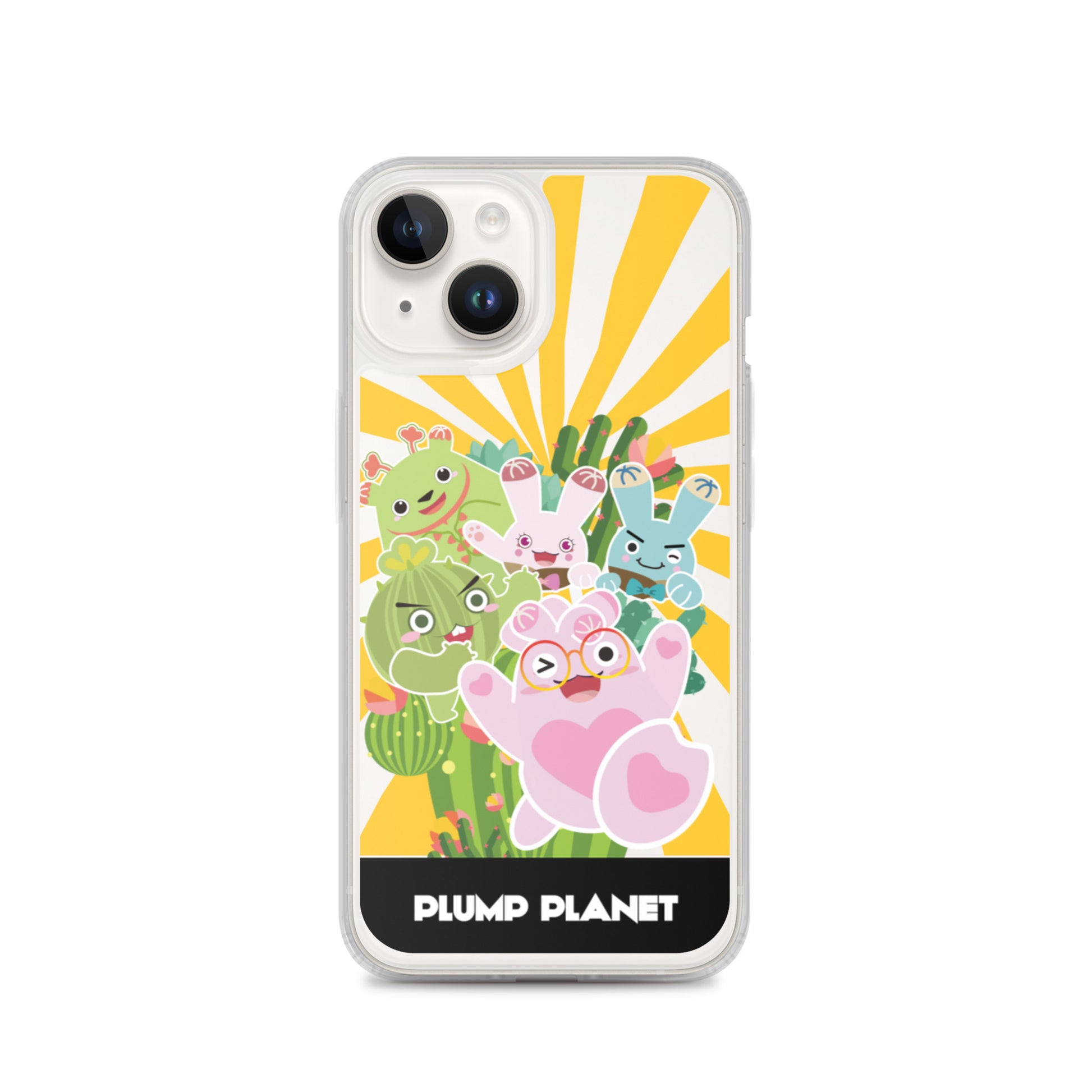 【iPhone】Plumo Planet Printing Stamp - Phone Clear Case