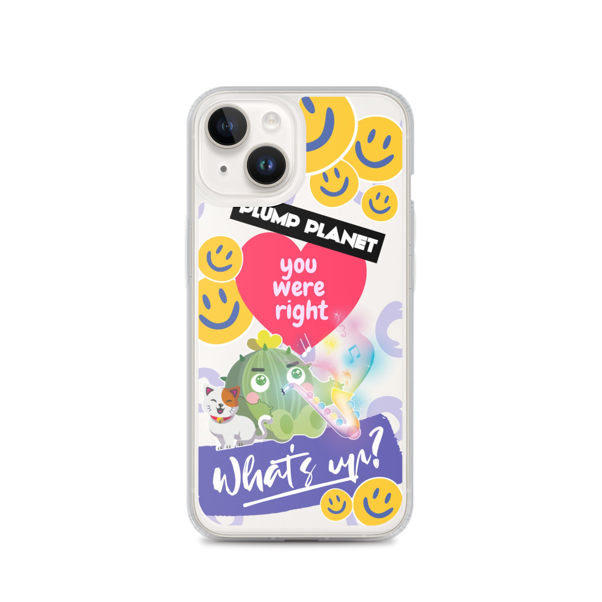 【iPhone】What's UP?  - Phone Clear Case