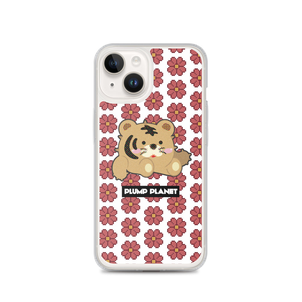 【iPhone】Pixel Cactus Tiger - Phone Clear Case