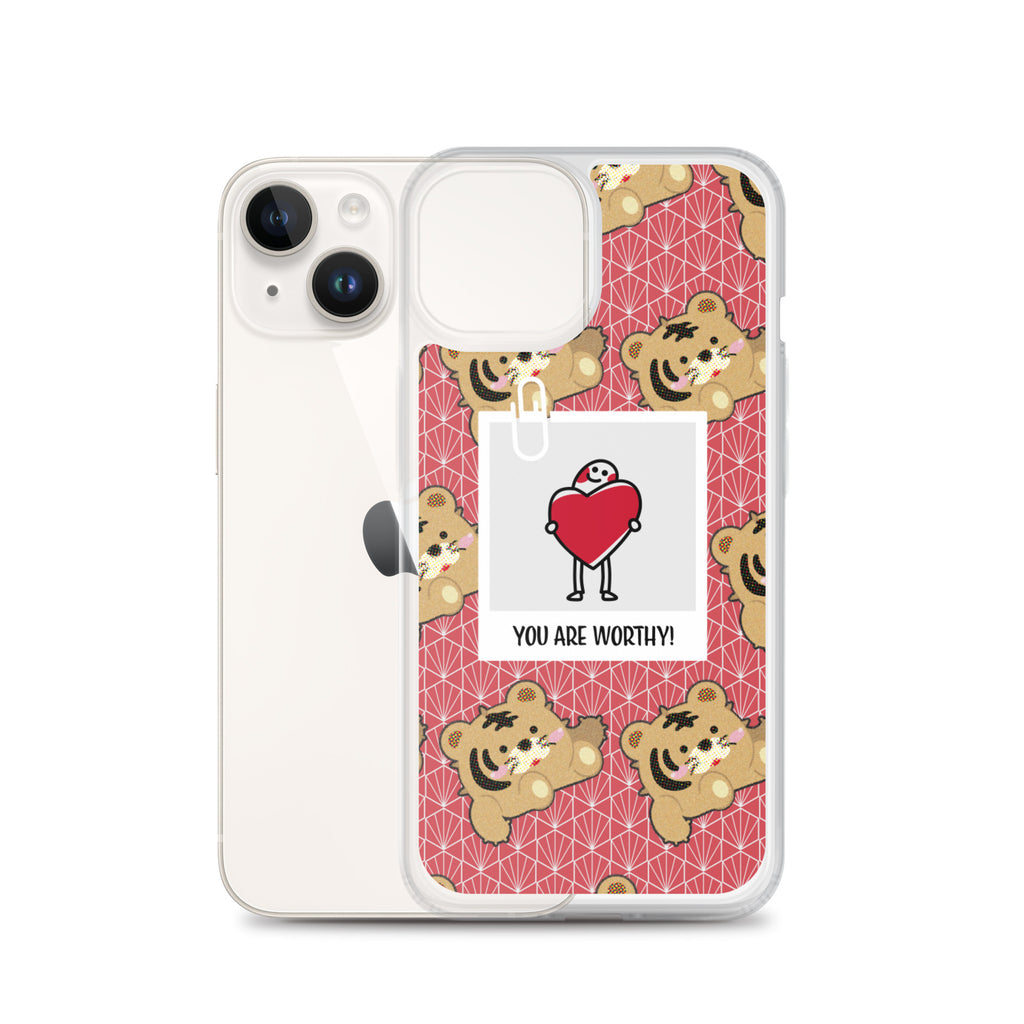 【iPhone】You Are Worthy- Phone Clear Case