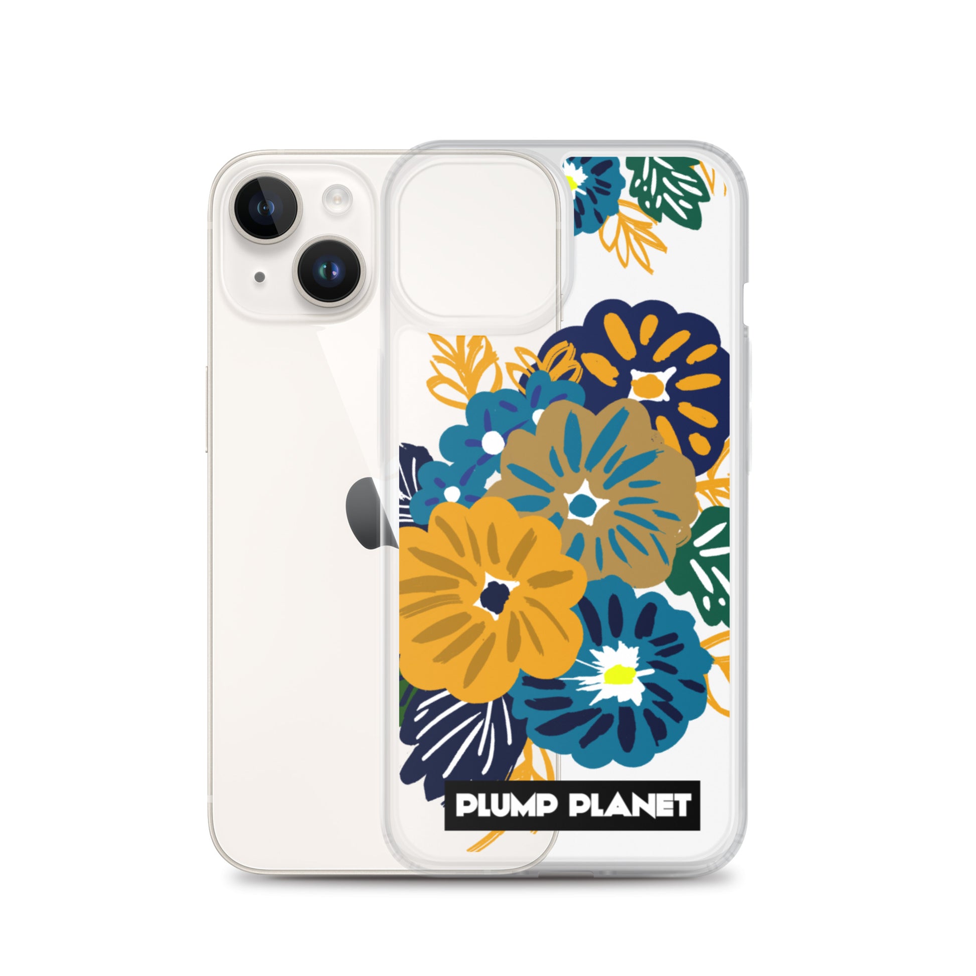 【iPhone】Secret Flower Printing Stamp - Phone Clear Case
